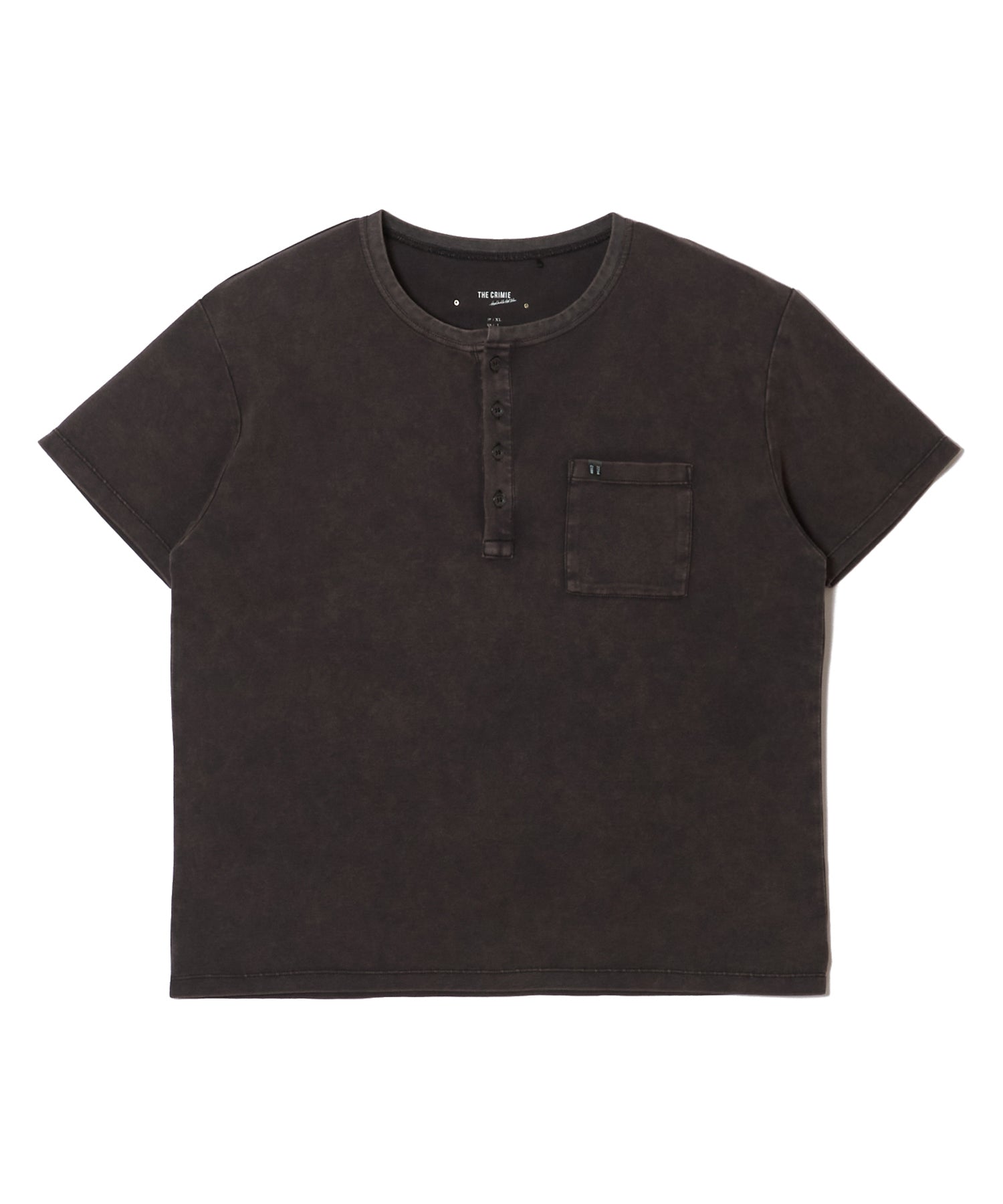 VINTAGE USED EDDIE SHORT LENGTH HENRY NECK T SHIRT