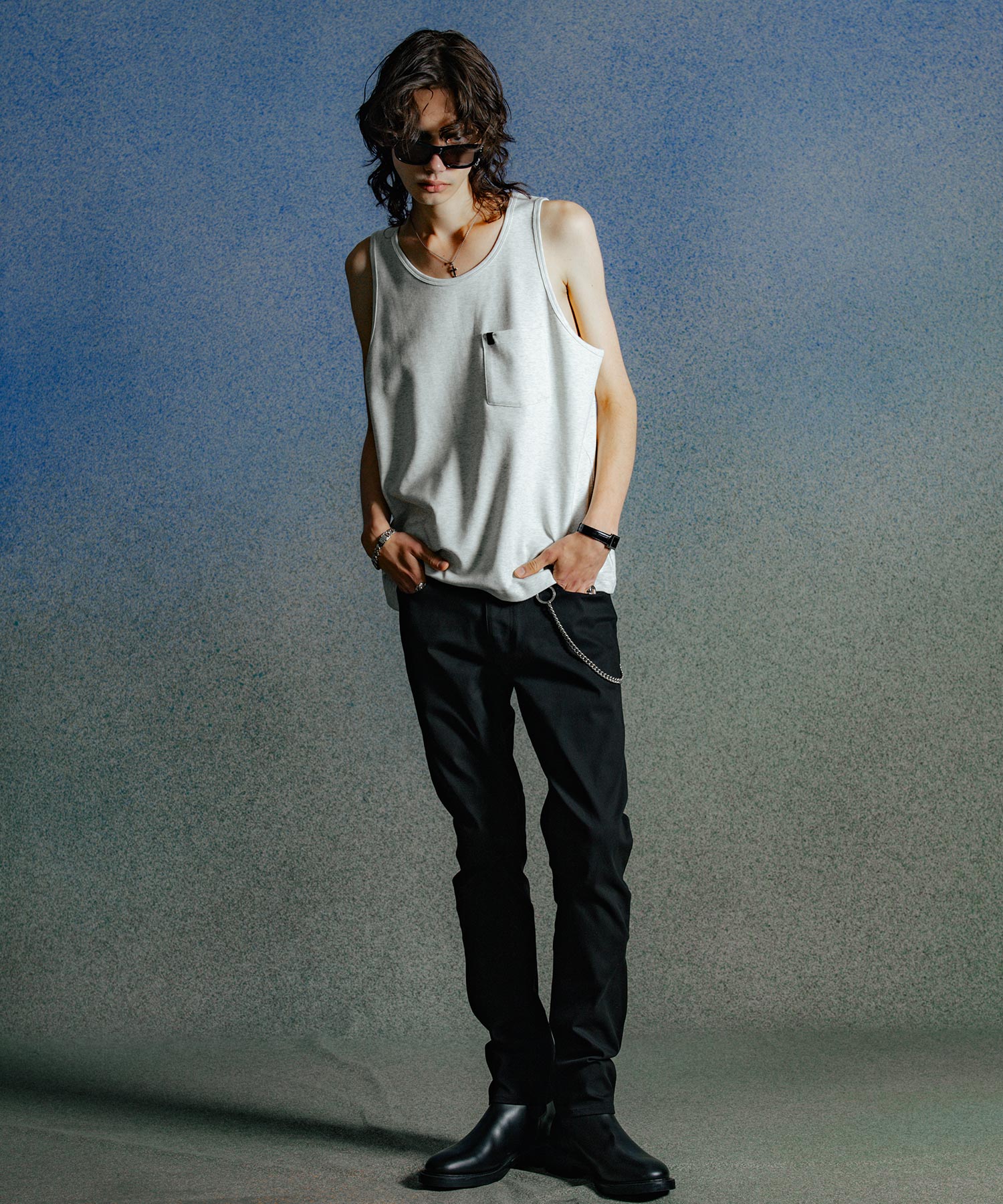 EDDIE EASY TANK TOP POCKET