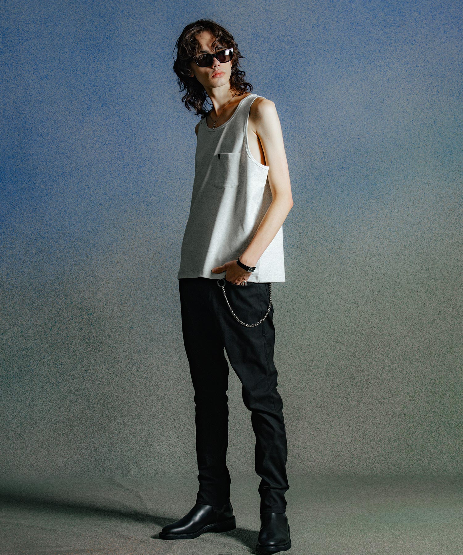 EDDIE EASY TANK TOP POCKET