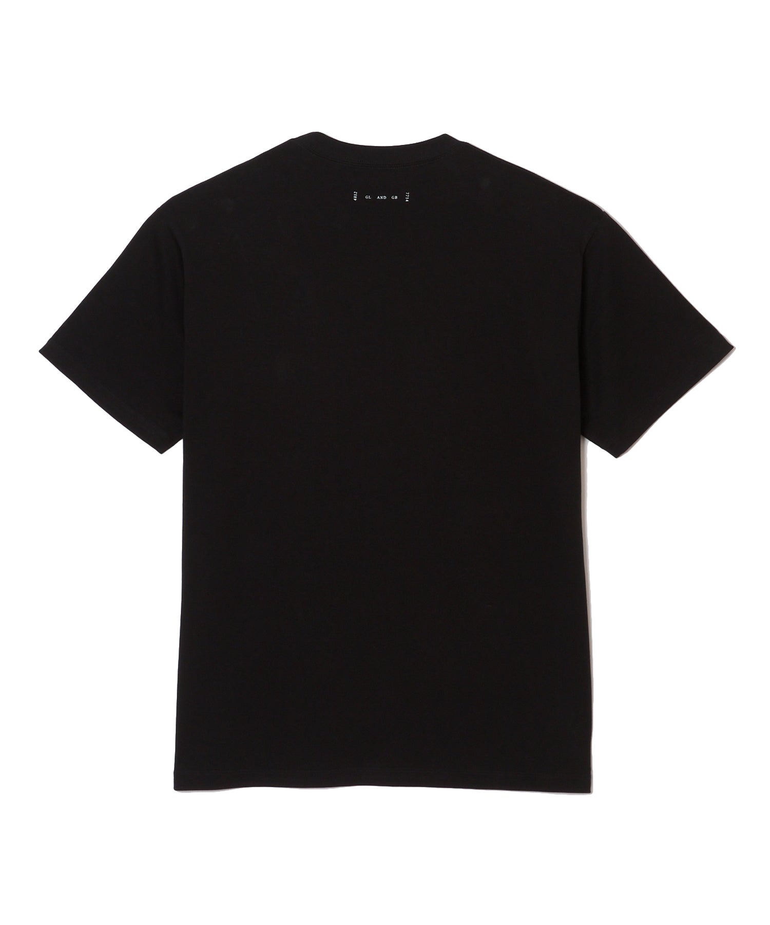 LEATHER TAG POCKET T SHIRT