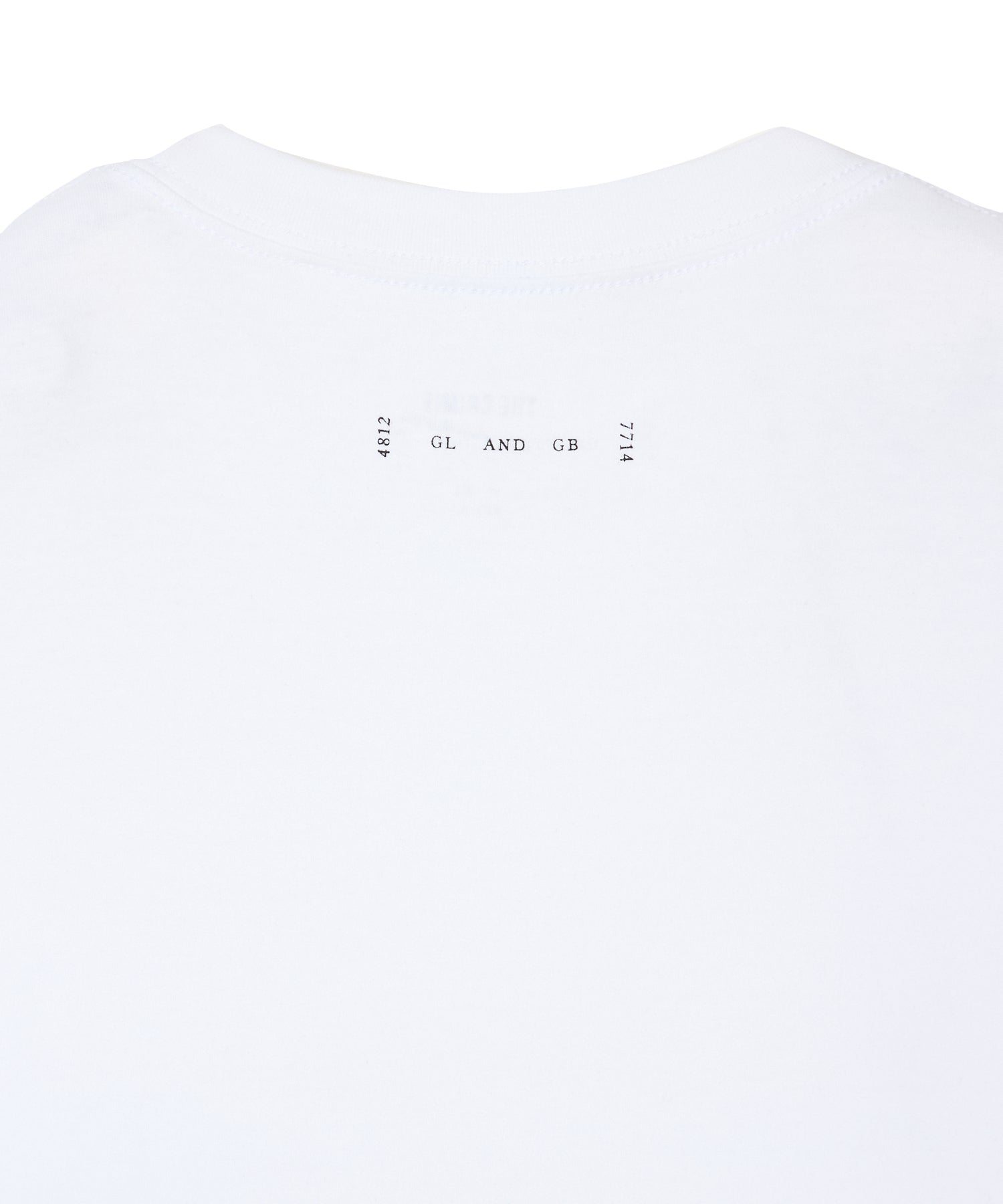 LEATHER TAG POCKET T SHIRT