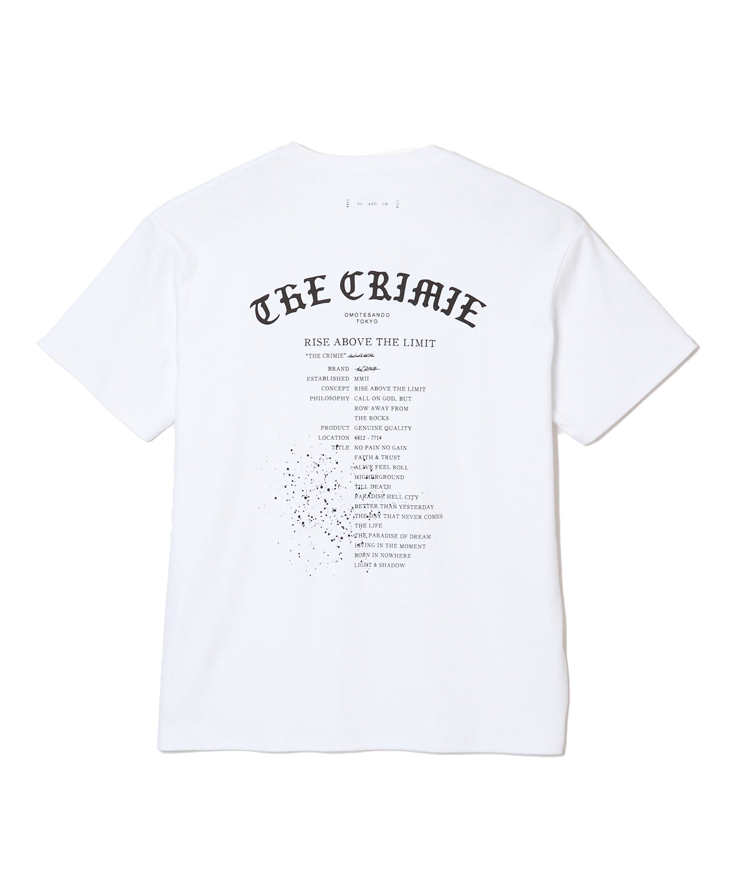THE CRIMIE 2025 TOUR T SHIRT