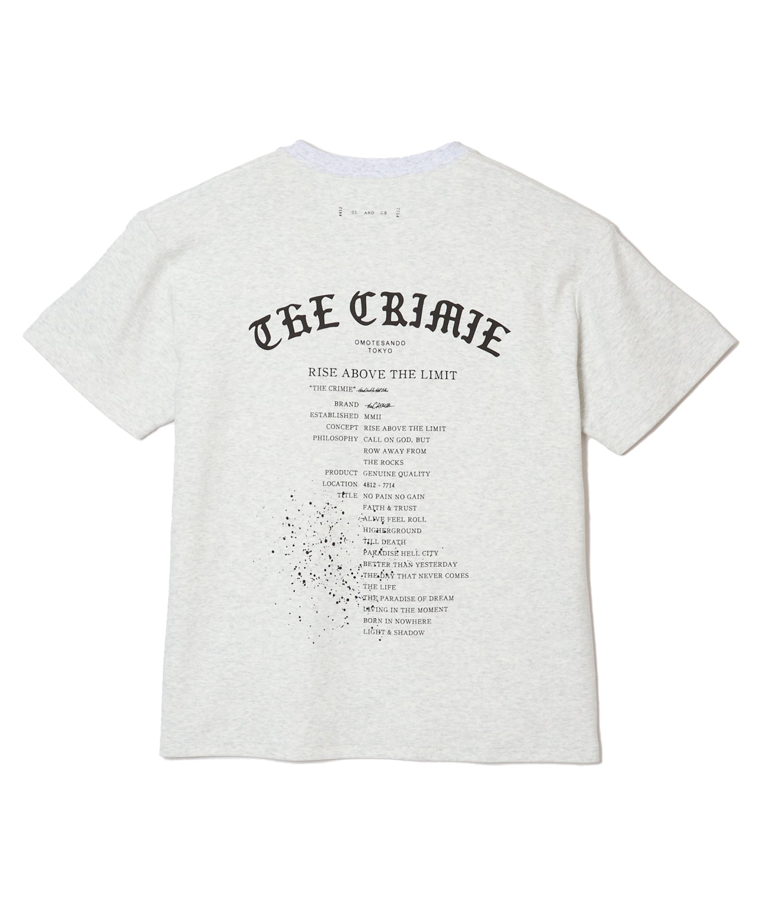 THE CRIMIE 2025 TOUR T SHIRT