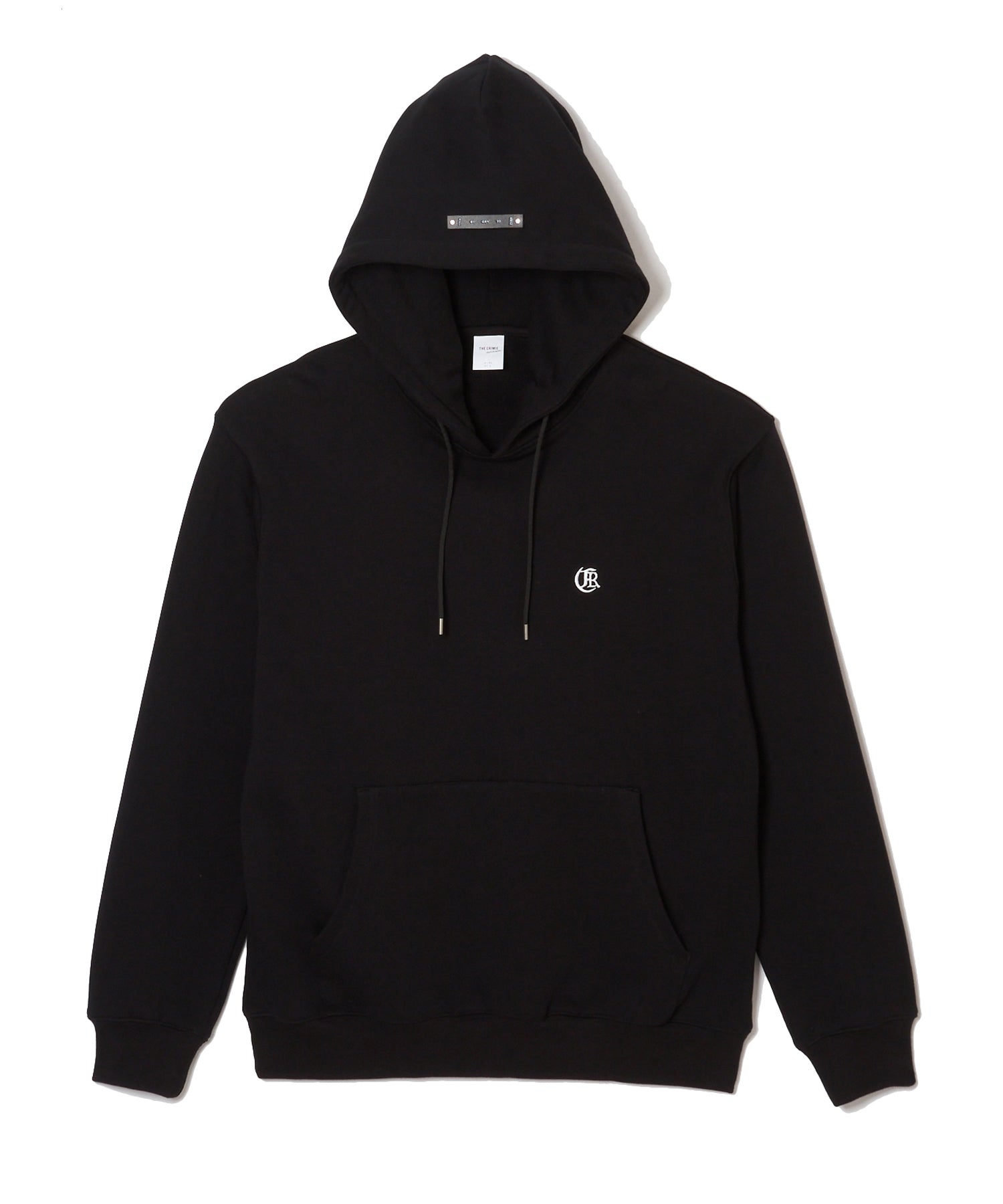 CR MONOGRAM EMBROIDERY SWEAT HOODIE