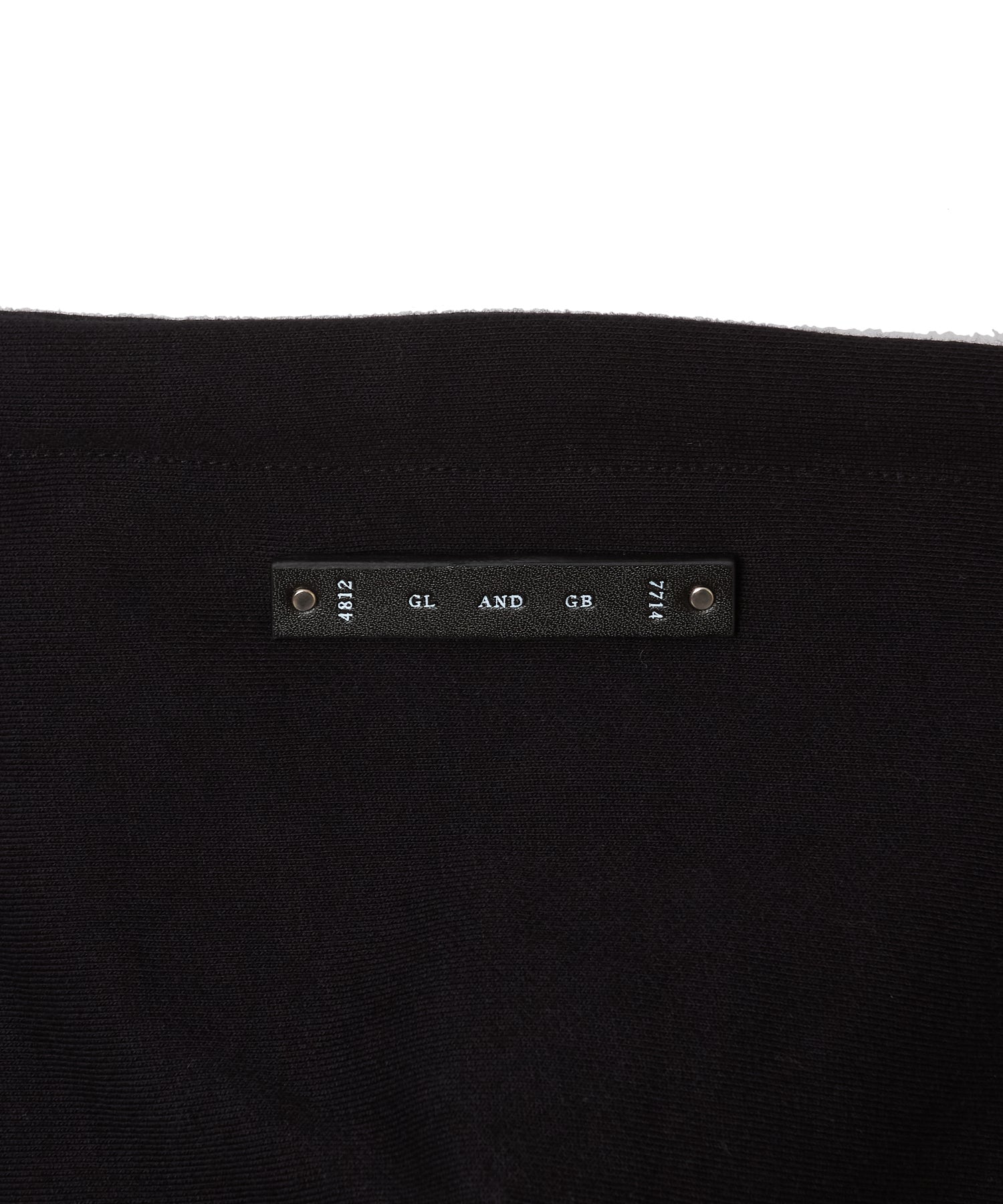 CR MONOGRAM EMBROIDERY SWEAT HOODIE