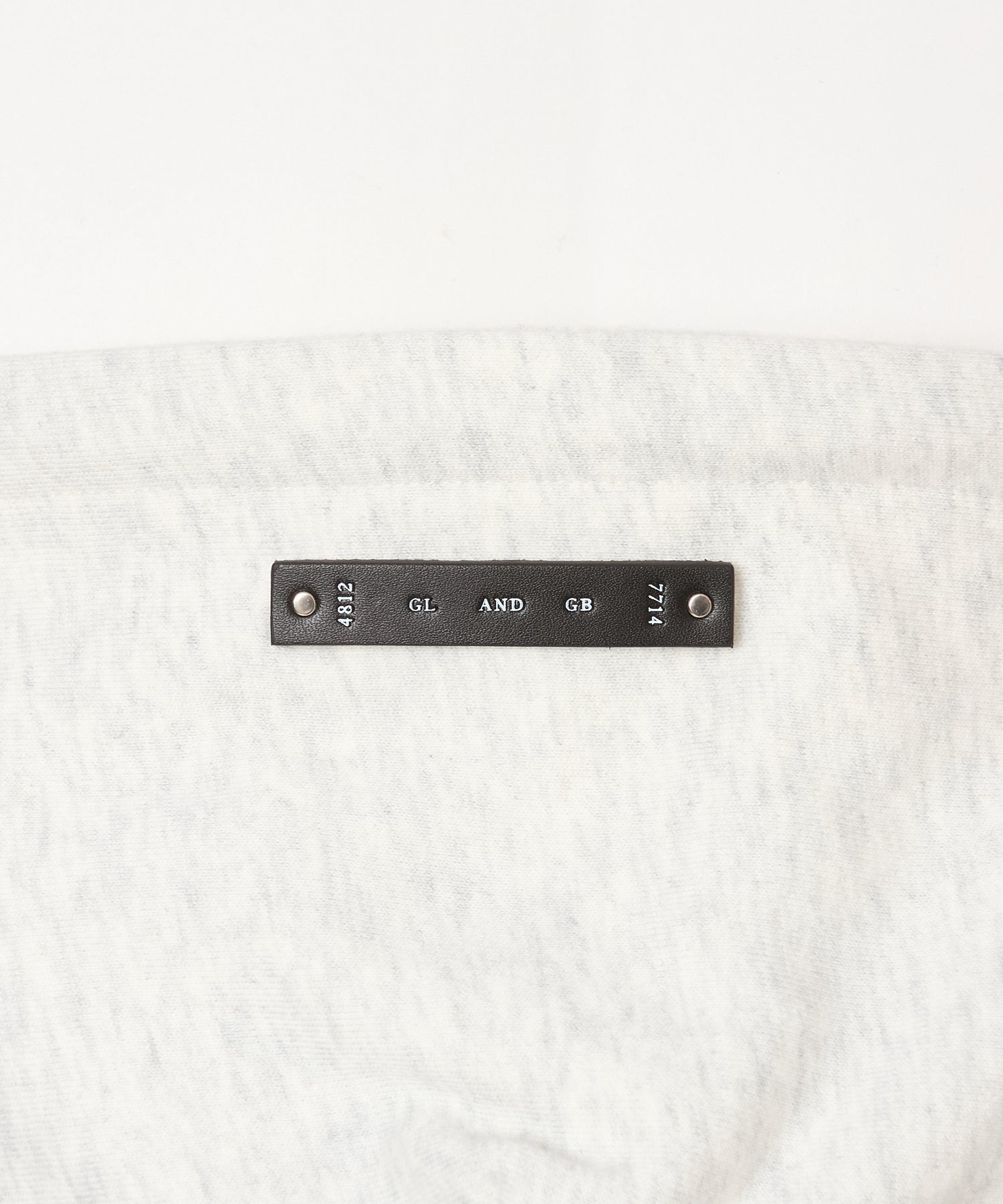 CR MONOGRAM EMBROIDERY SWEAT HOODIE