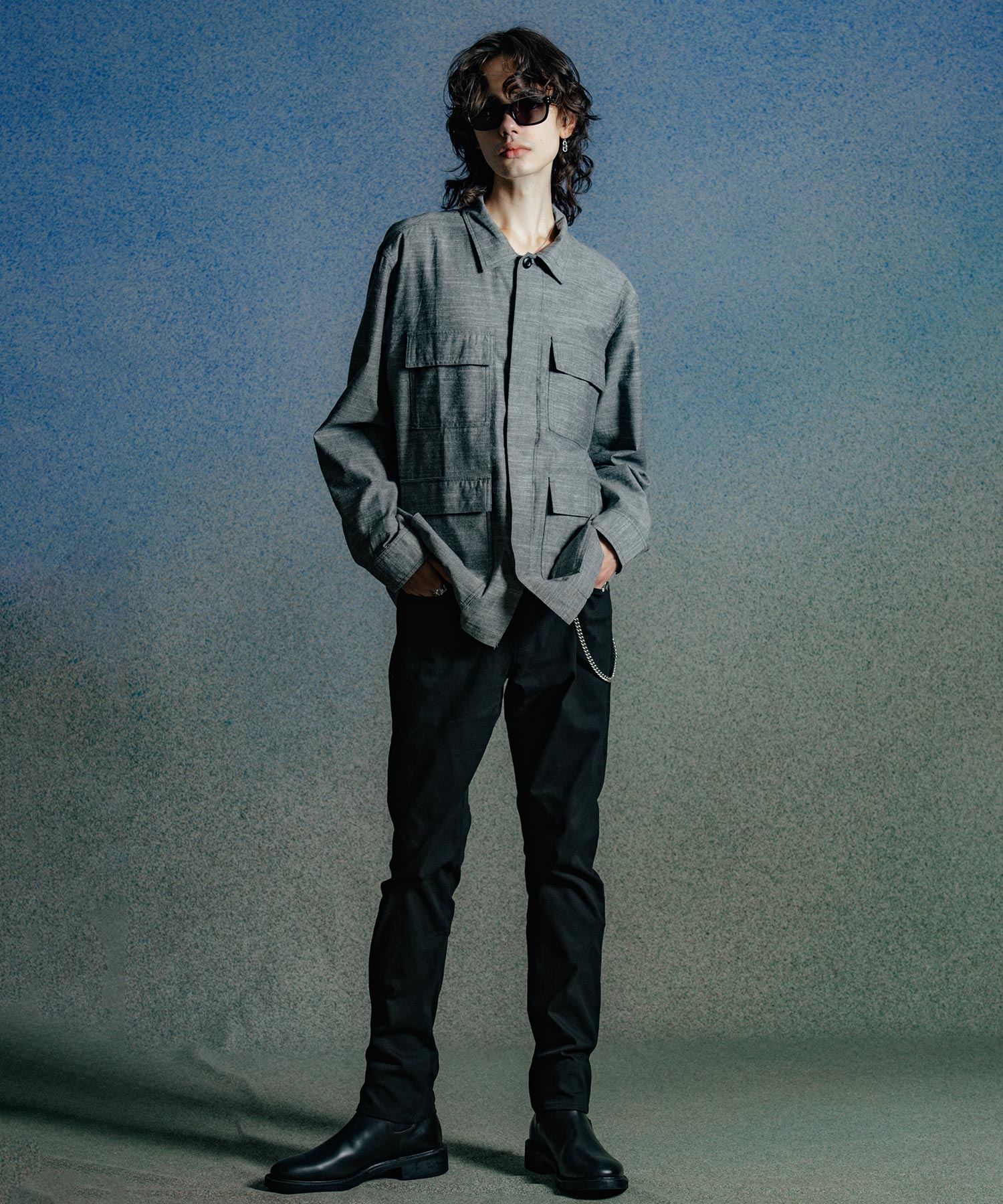 JUNGLE FATIGUE CHAMBRAY JACKET