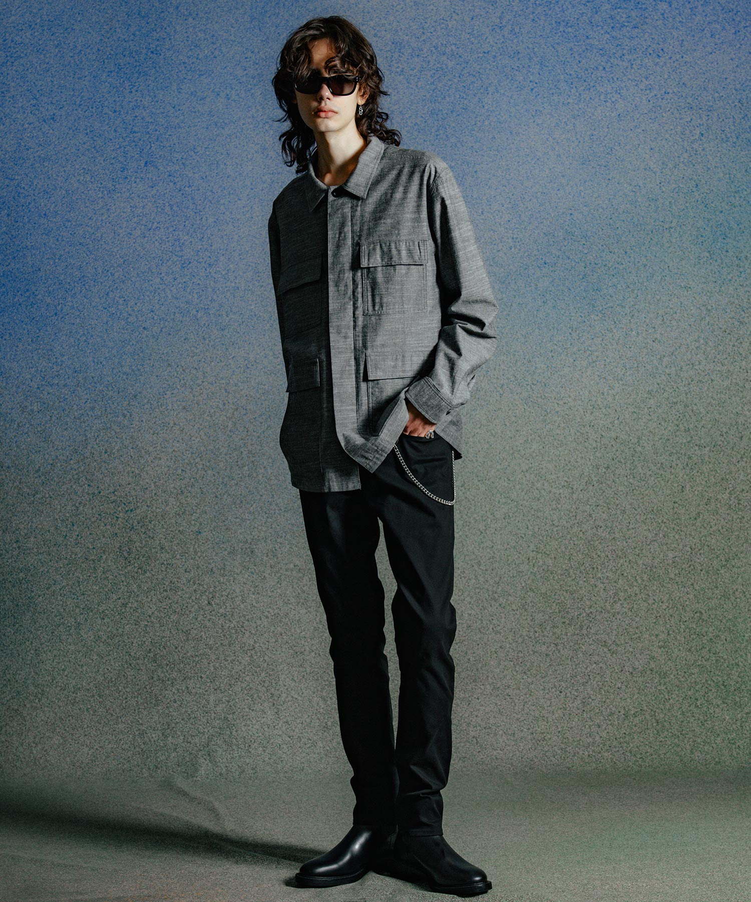JUNGLE FATIGUE CHAMBRAY JACKET