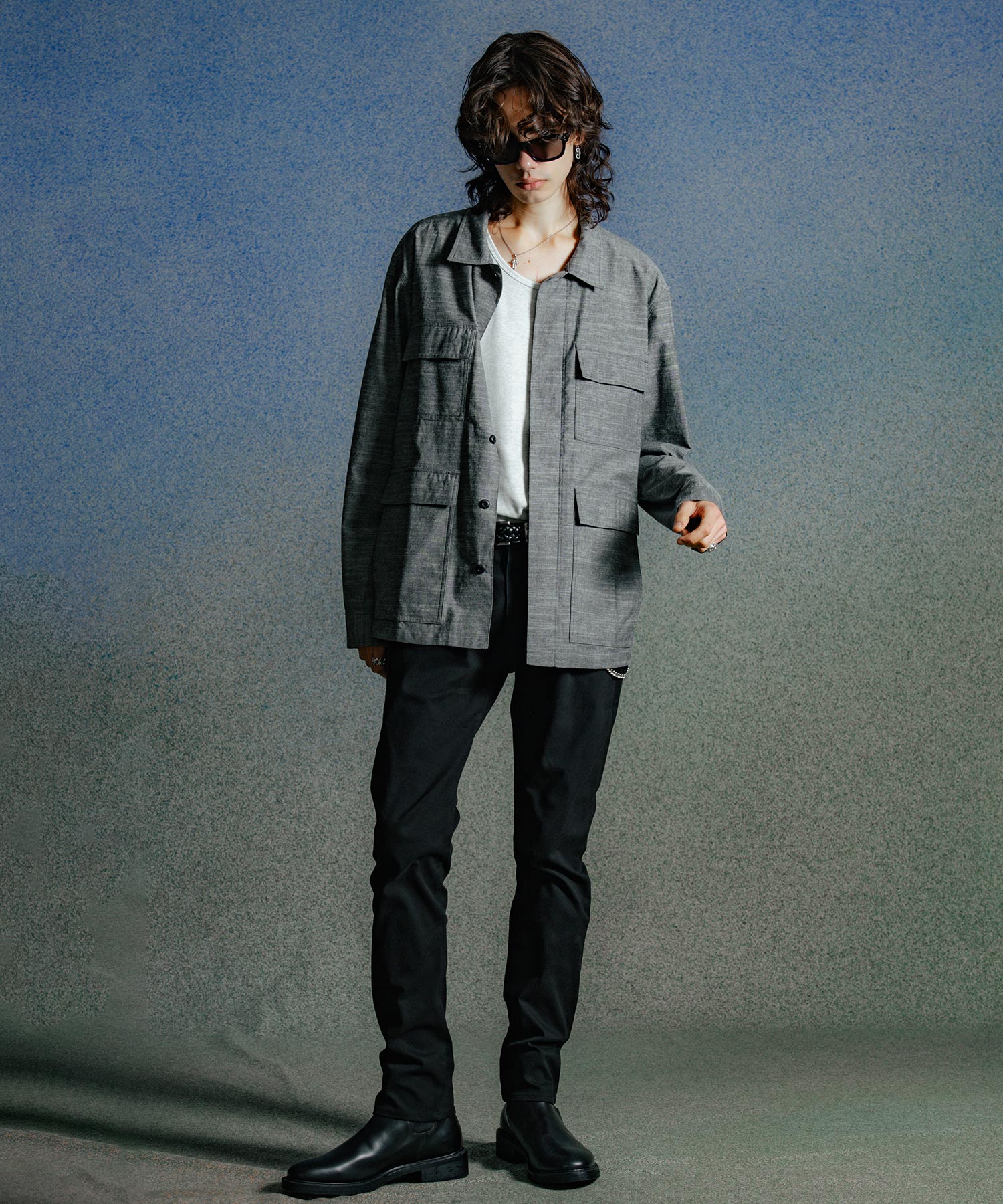 JUNGLE FATIGUE CHAMBRAY JACKET