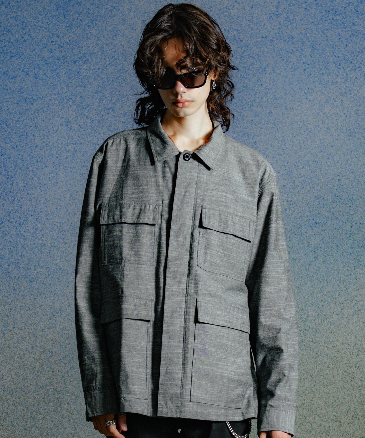 JUNGLE FATIGUE CHAMBRAY JACKET