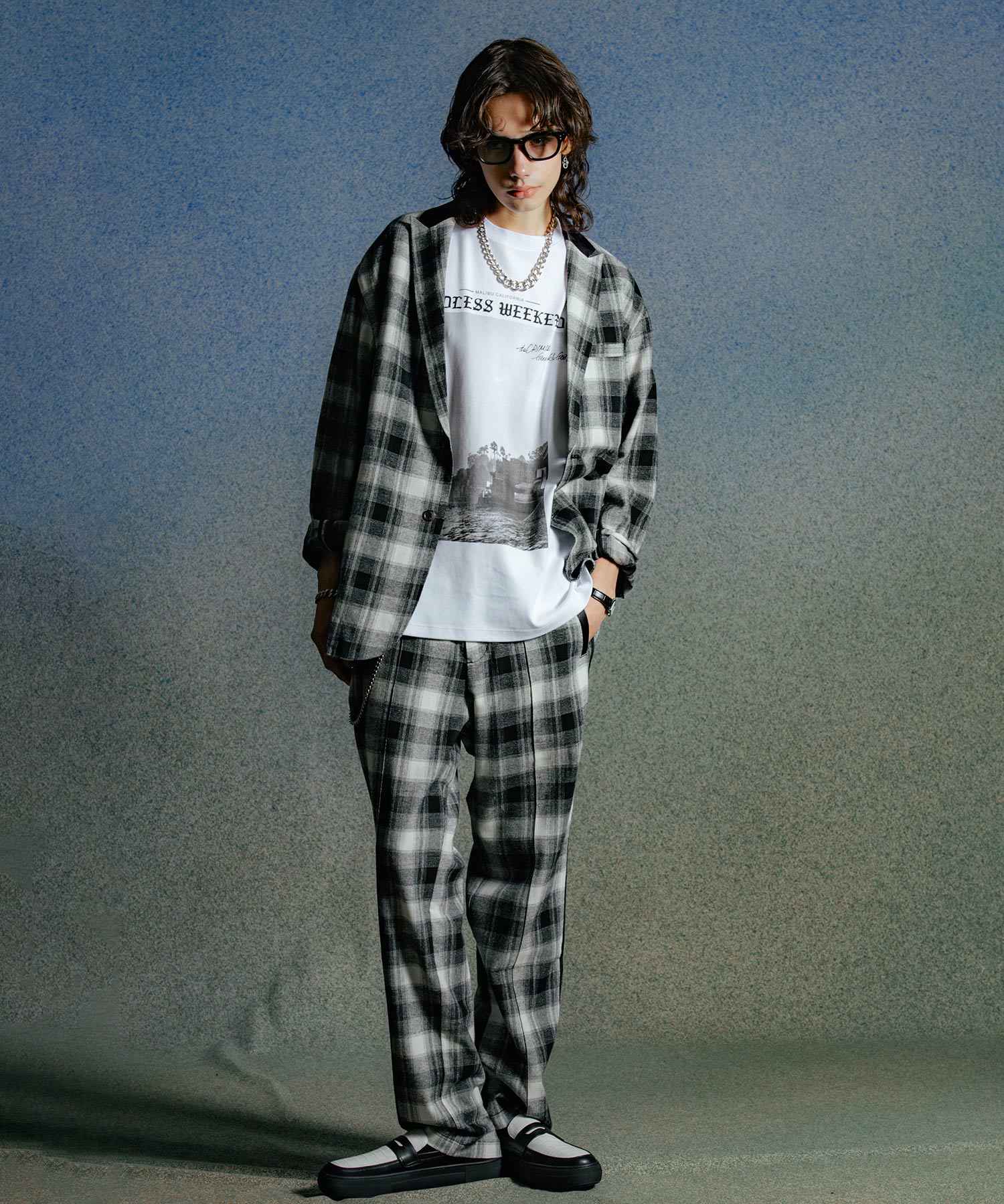 JAX 2B BLAZER CHECK JACKET