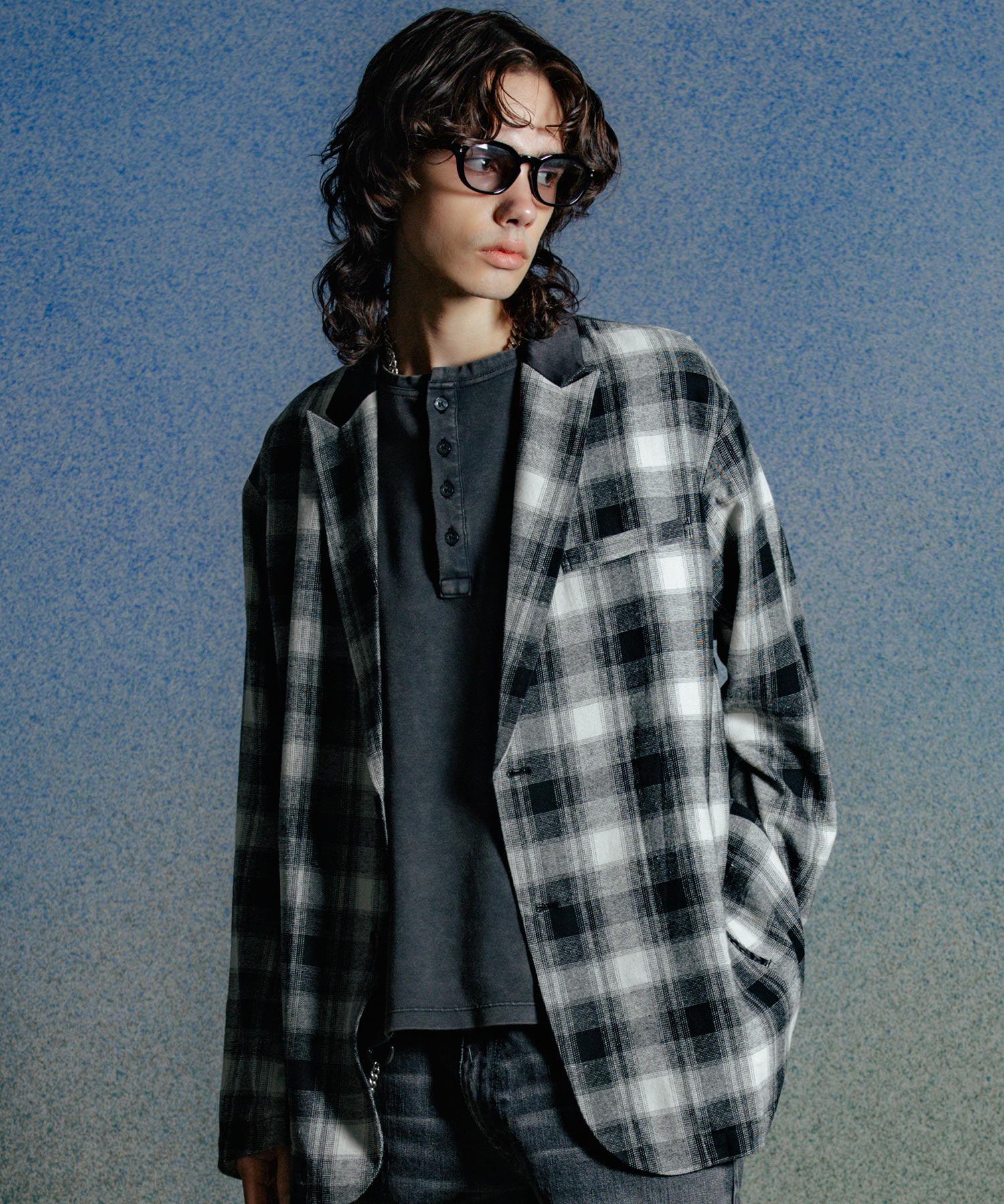 JAX 2B BLAZER CHECK JACKET