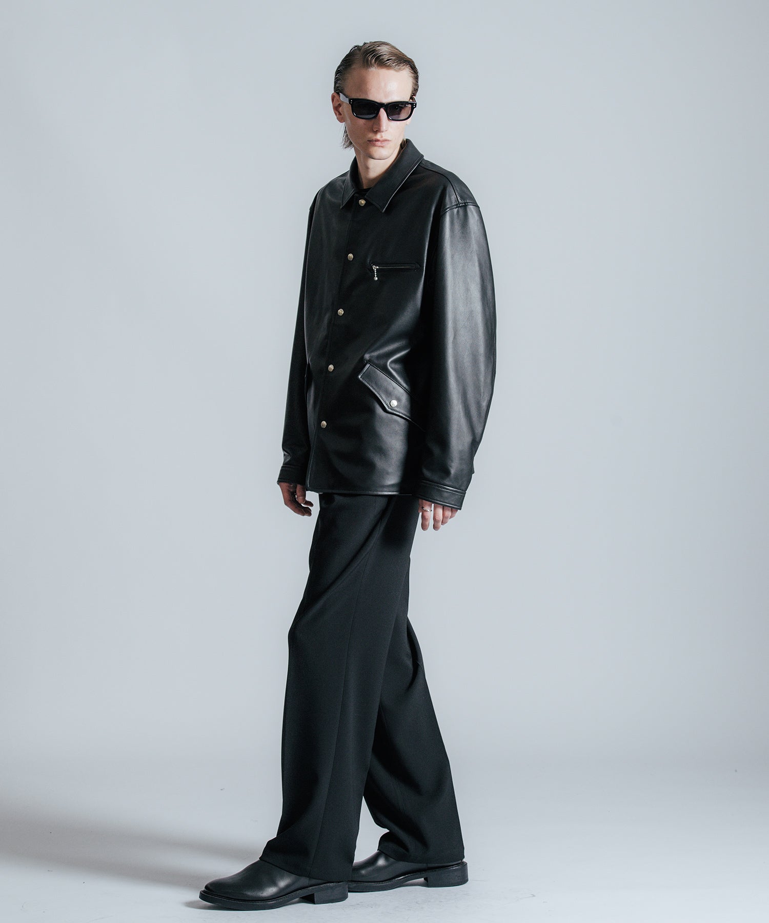 SPANISH LAMB LEATHER SPORTS JACKET