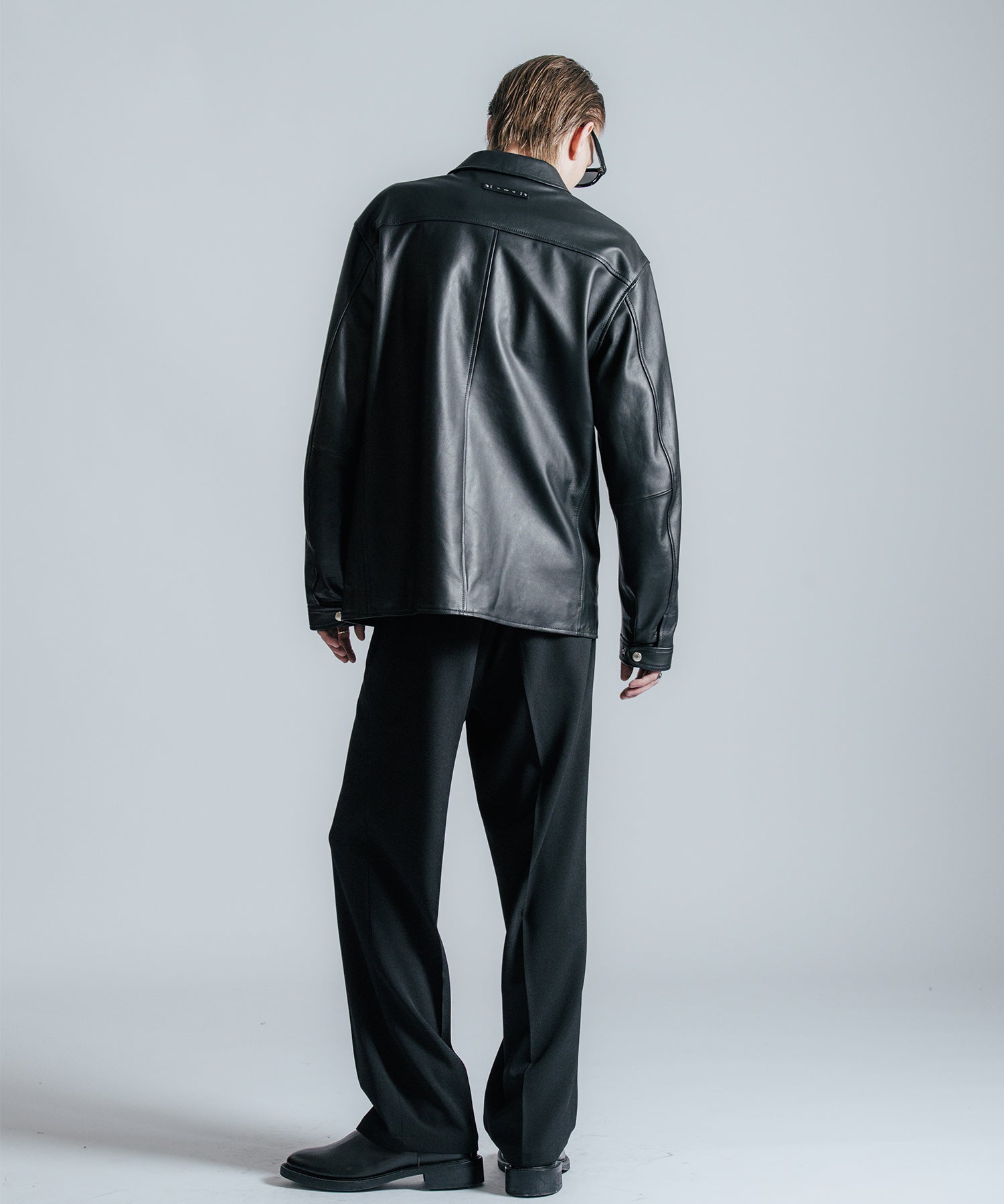 SPANISH LAMB LEATHER SPORTS JACKET