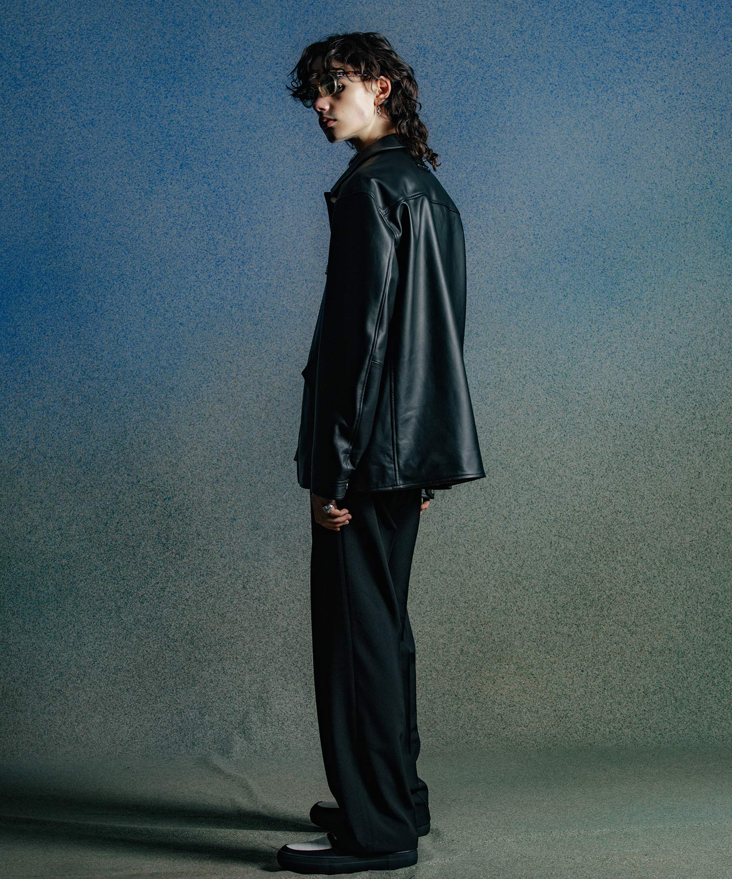 SPANISH LAMB LEATHER SPORTS JACKET