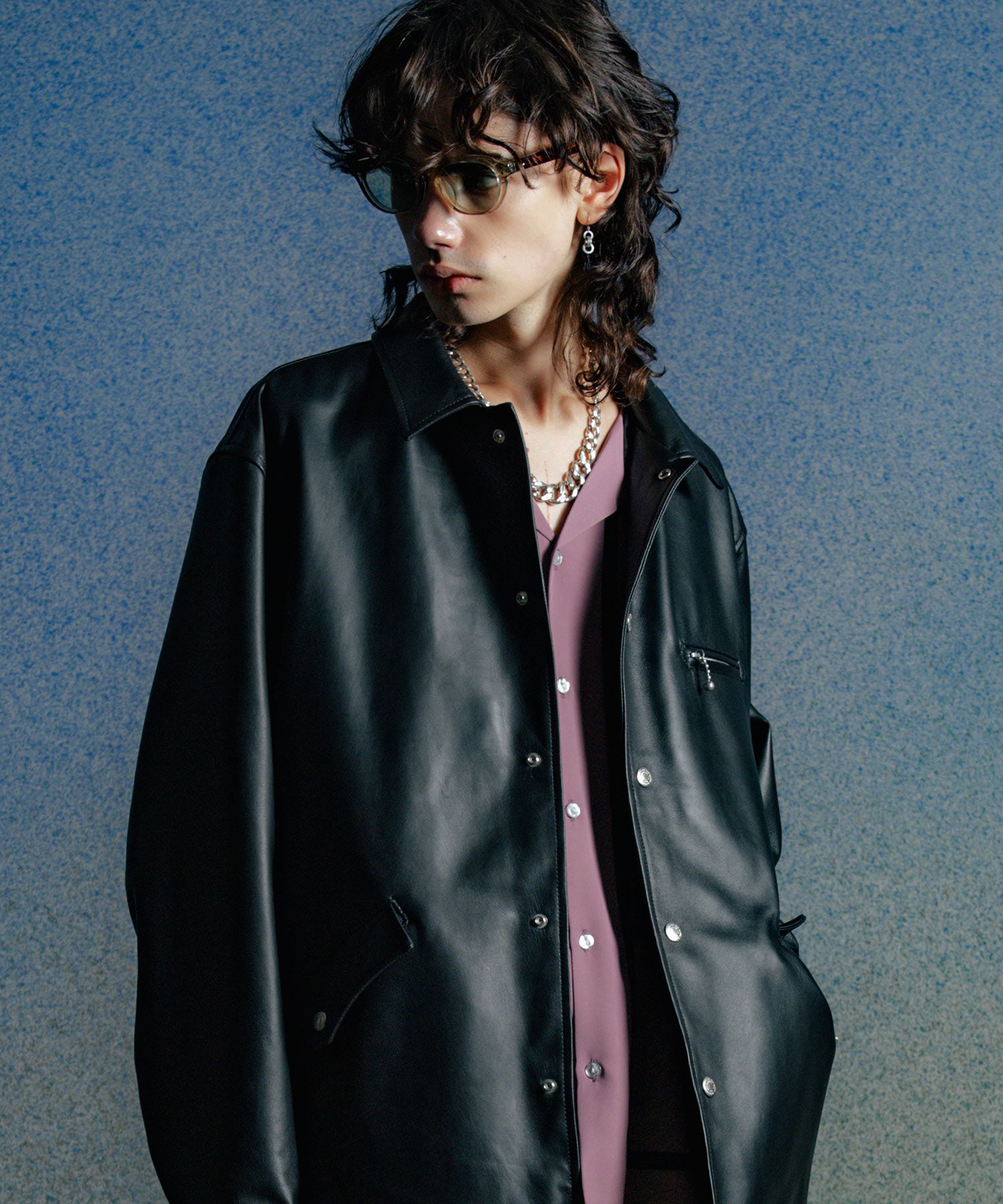 SPANISH LAMB LEATHER SPORTS JACKET