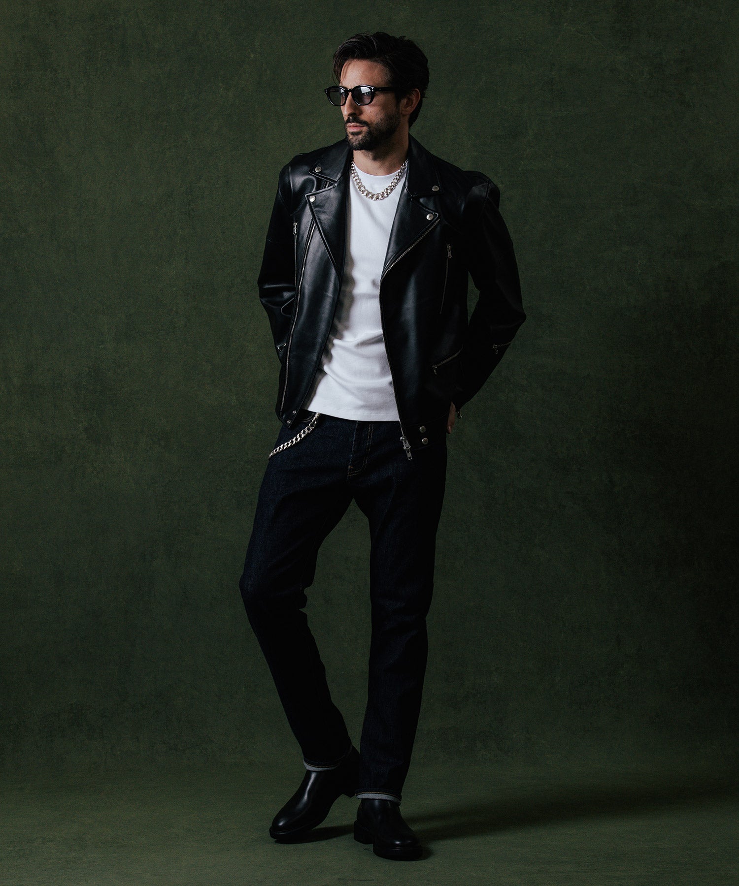 BORN FREE 1 SLIM STYLE SELVEDGE STRETCH JEANS