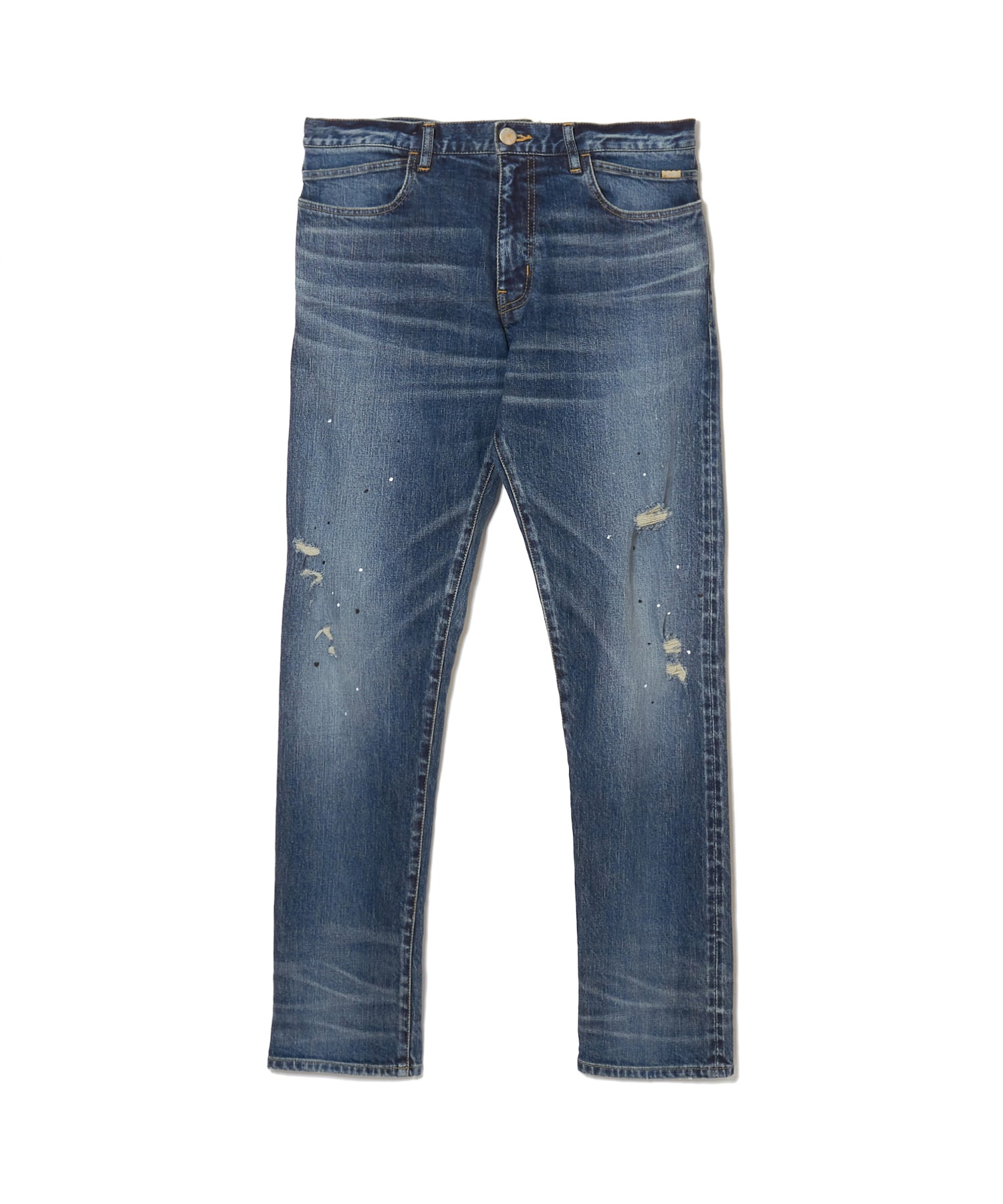 BORN FREE 1 SLIM STYLE GARAGE USED SELVEDGE STRETCH JEANS