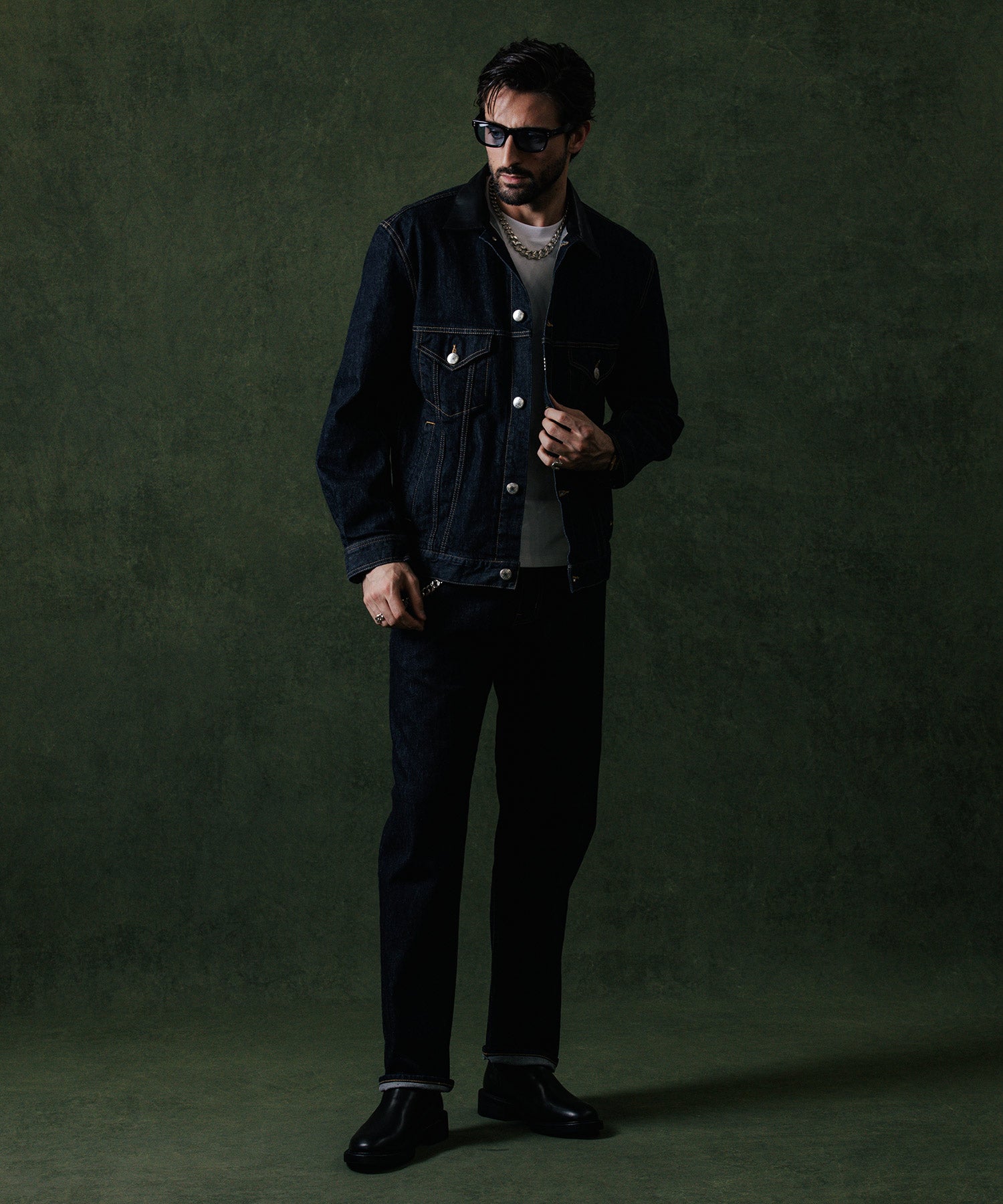 BORN FREE 2 REGULAR STYLE SELVEDGE STRETCH JEANS
