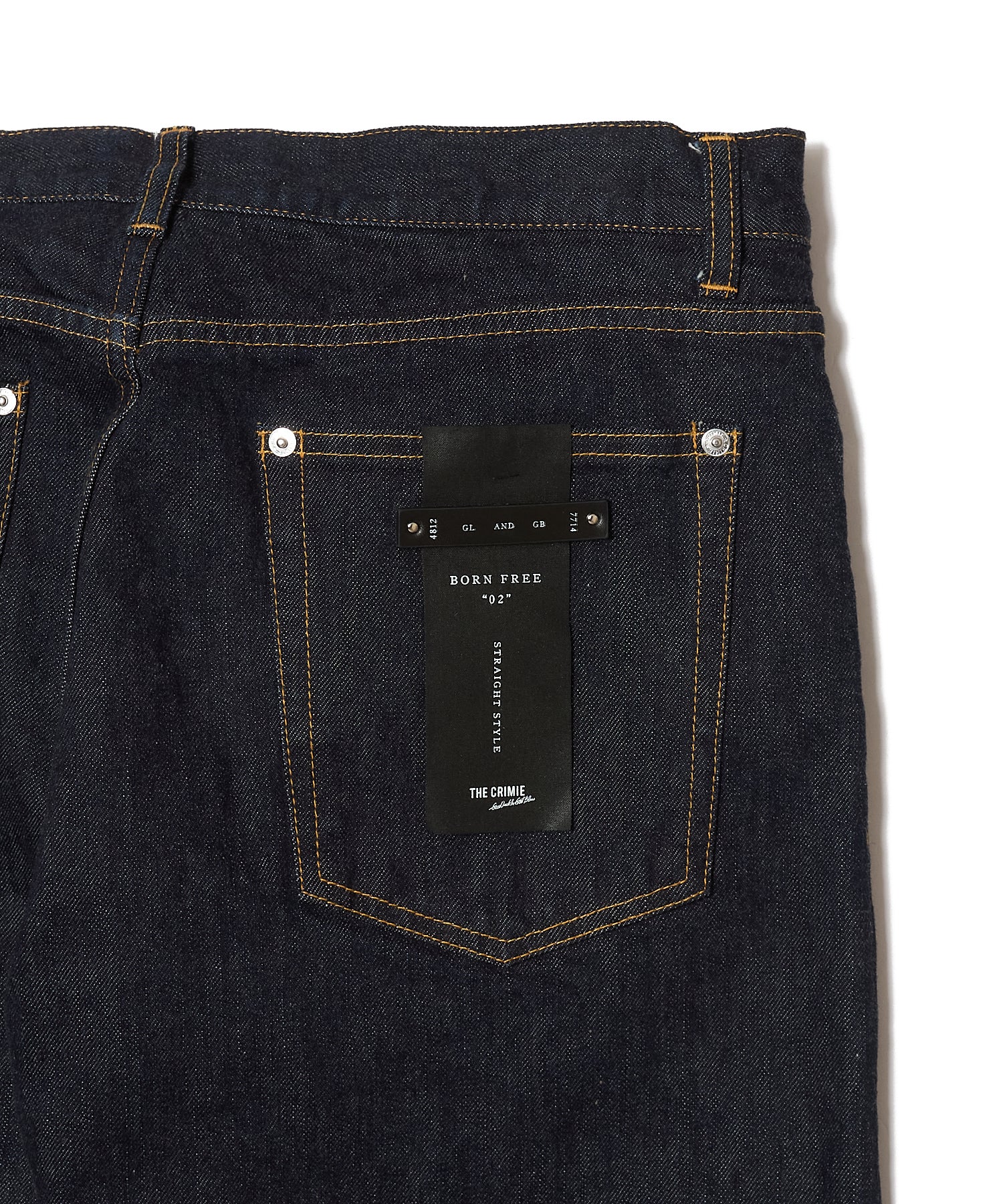 BORN FREE 2 REGULAR STYLE SELVEDGE STRETCH JEANS
