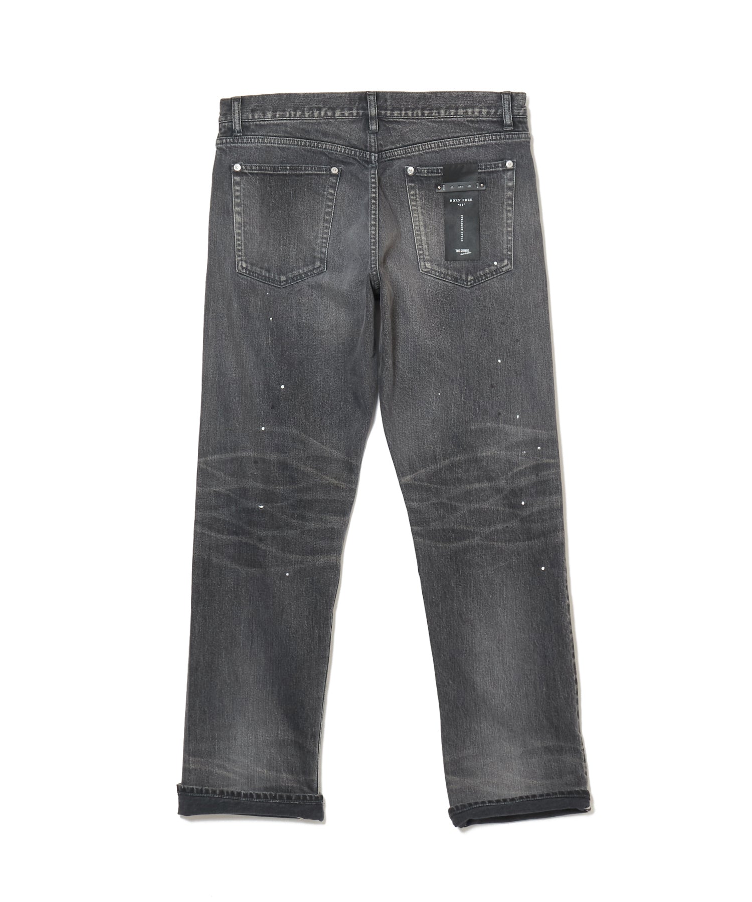BORN FREE 2 REGULAR STYLE GARAGE USED SELVEDGE STRETCH JEANS