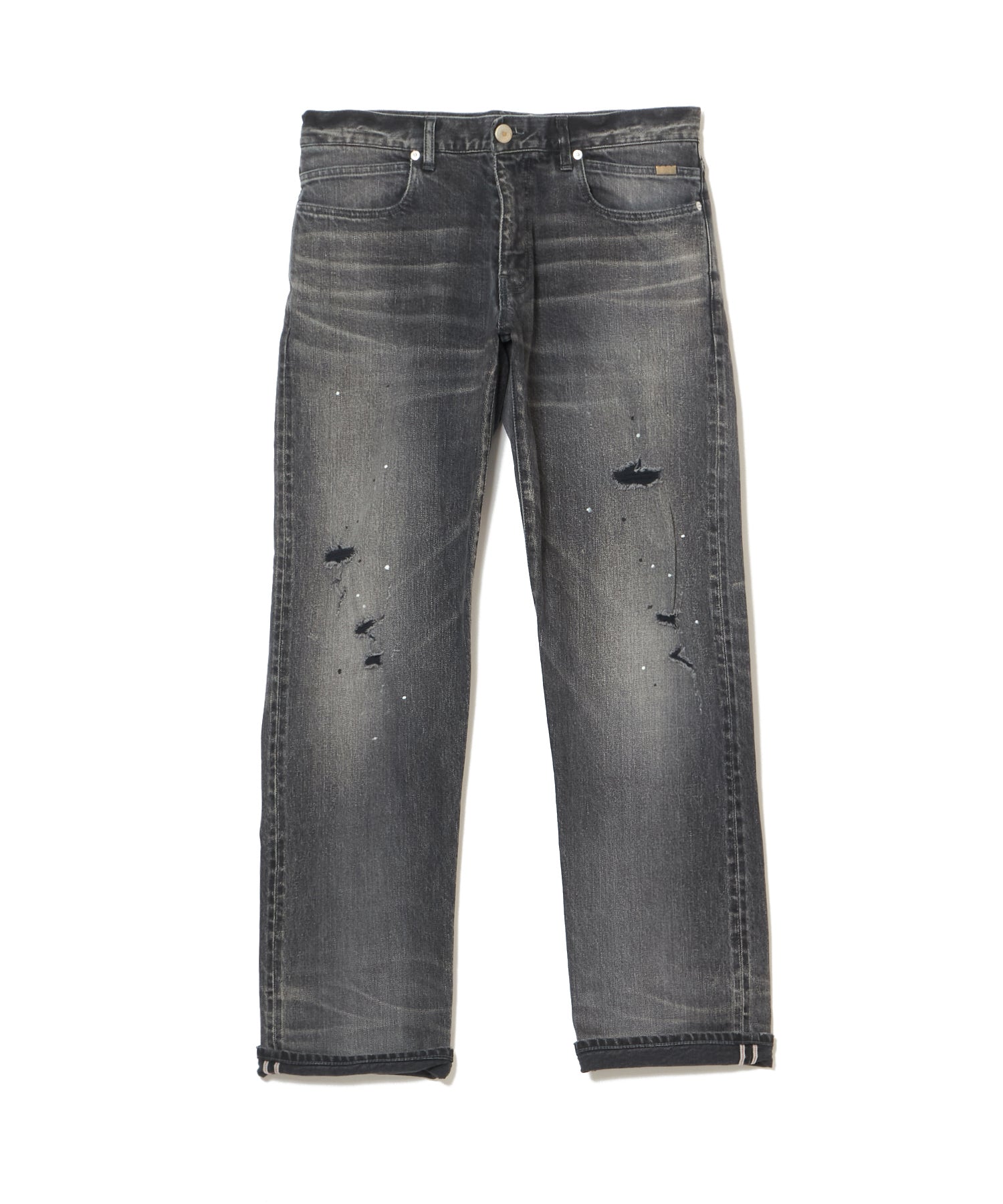 BORN FREE 2 REGULAR STYLE GARAGE USED SELVEDGE STRETCH JEANS