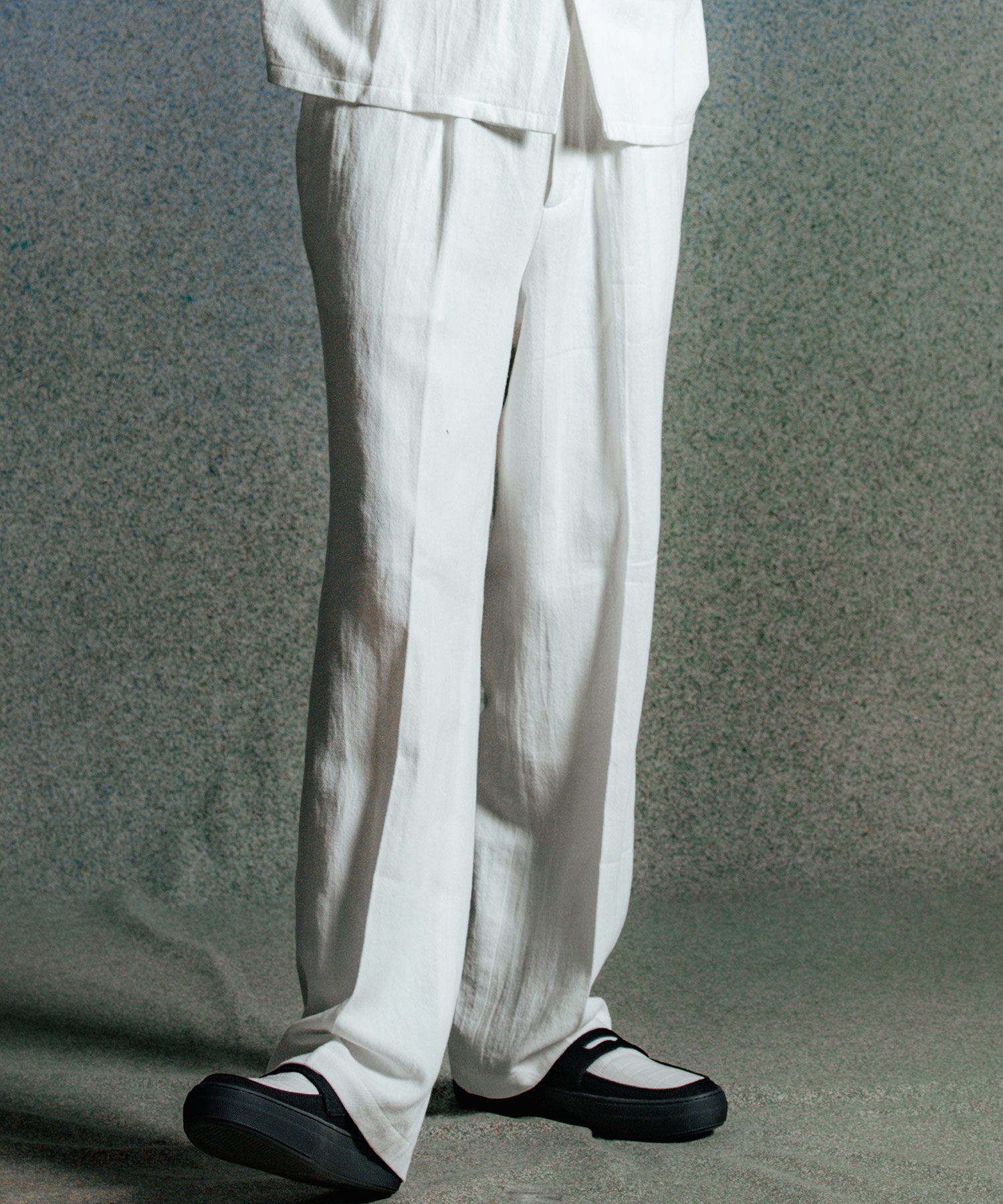 JAX WIDE SUIT TROUSERS HEMP COTTON