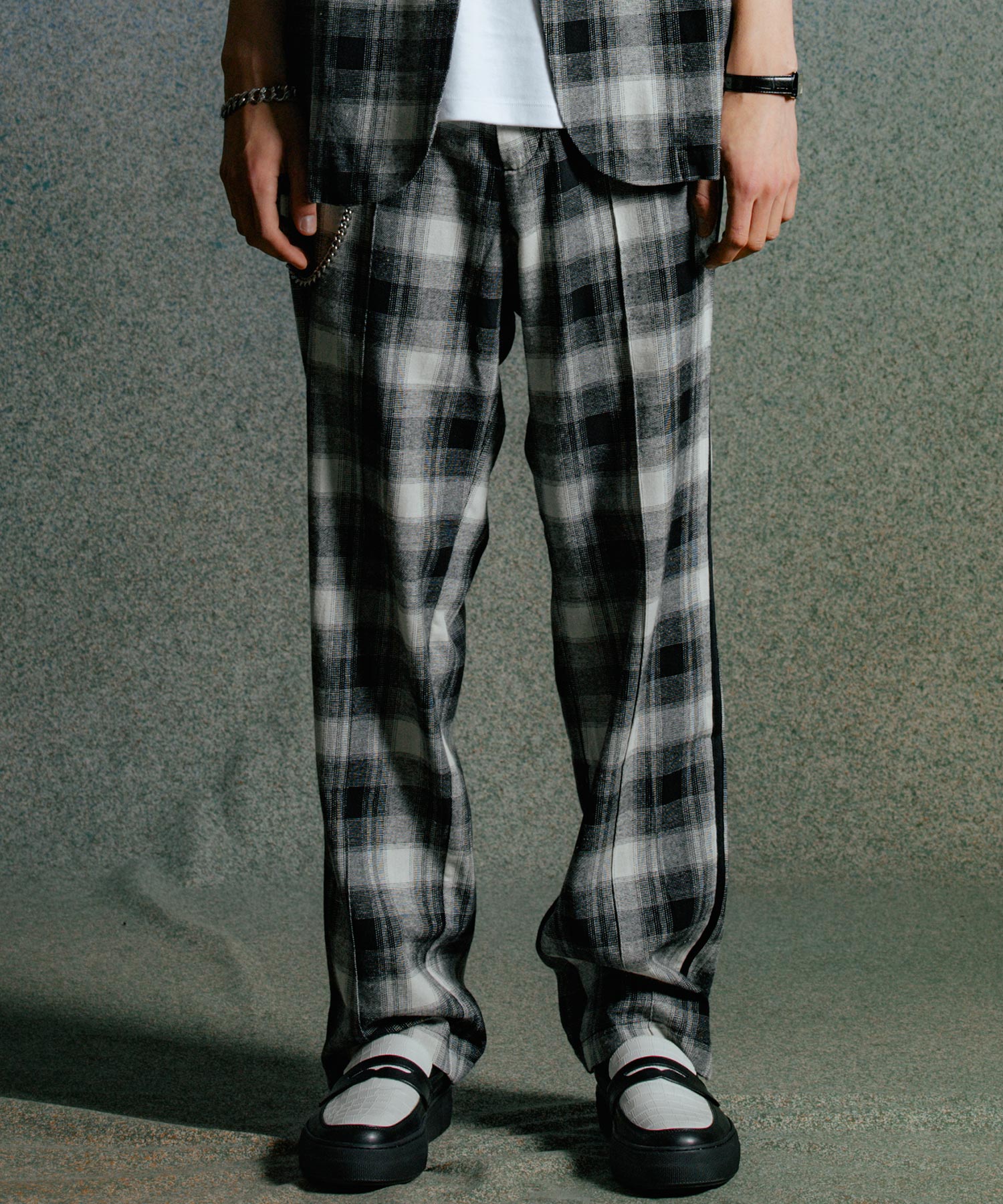 JAX SUIT TROUSERS CHECK