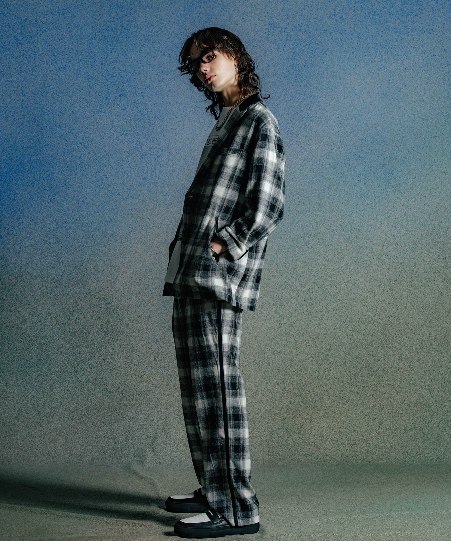 JAX SUIT TROUSERS CHECK