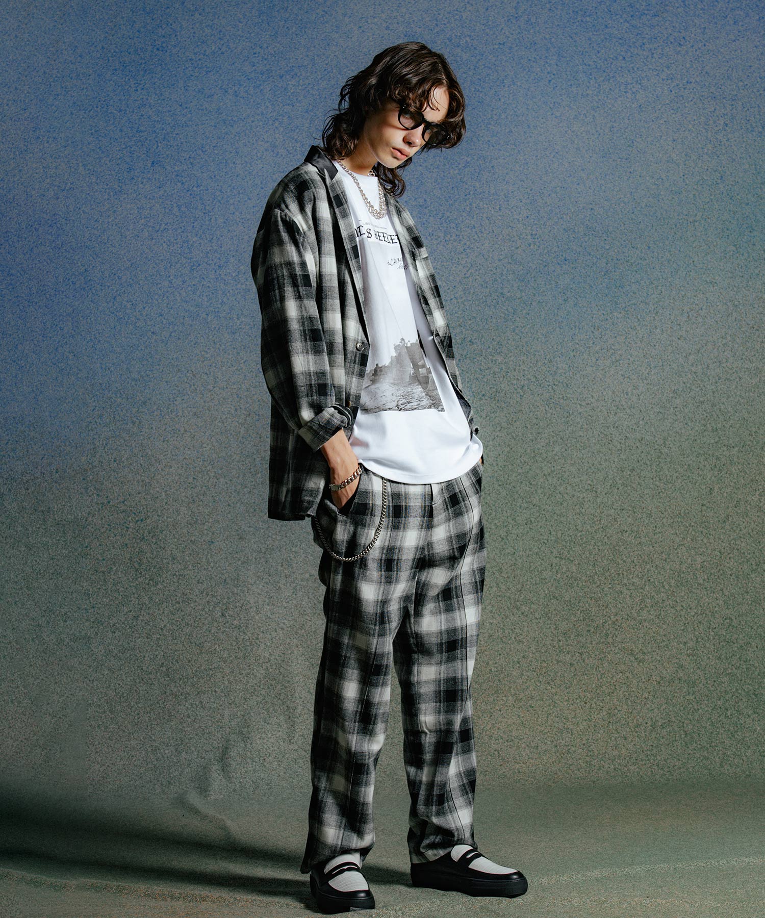 JAX SUIT TROUSERS CHECK