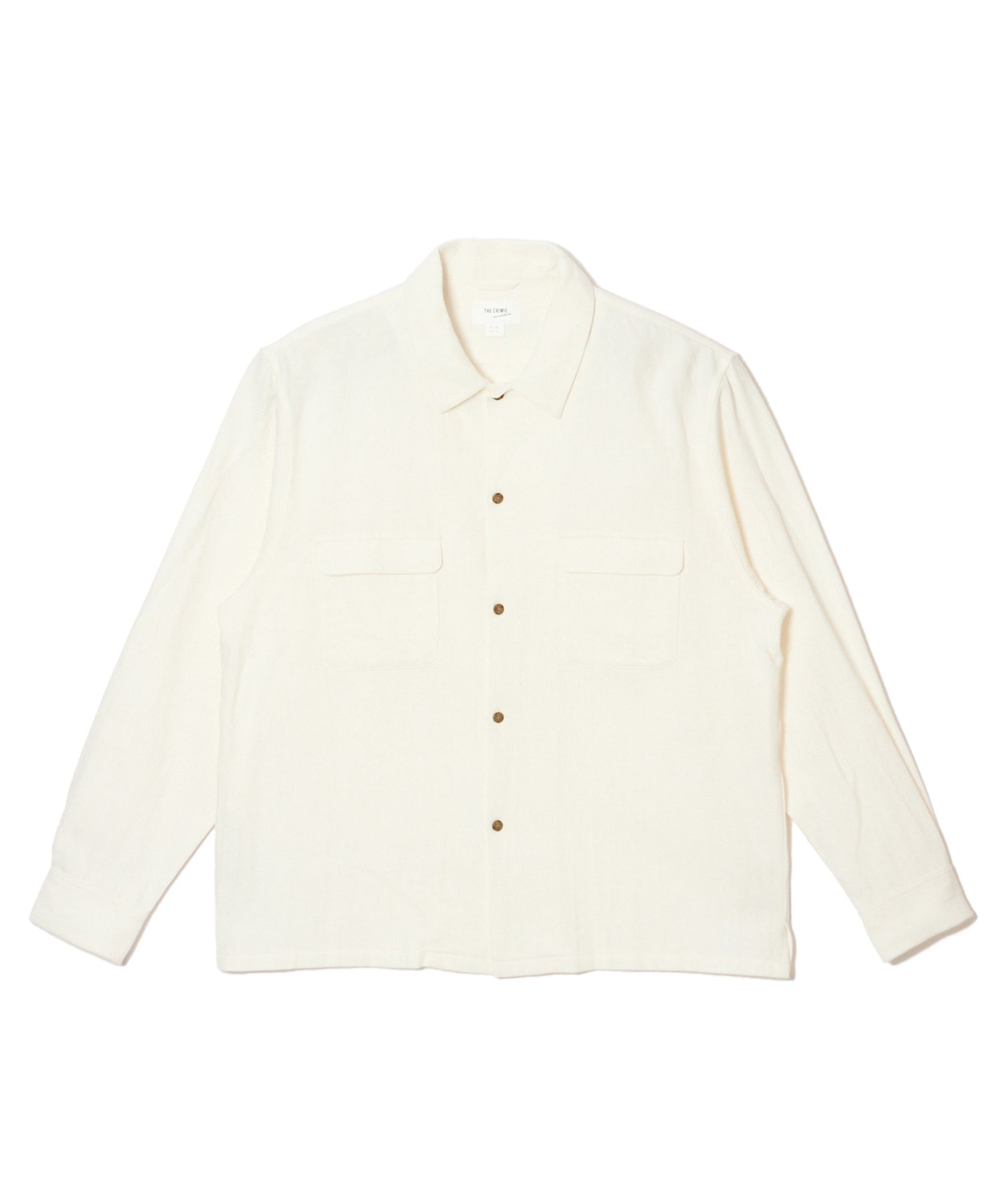 HEMP COTTON OPEN SHIRT