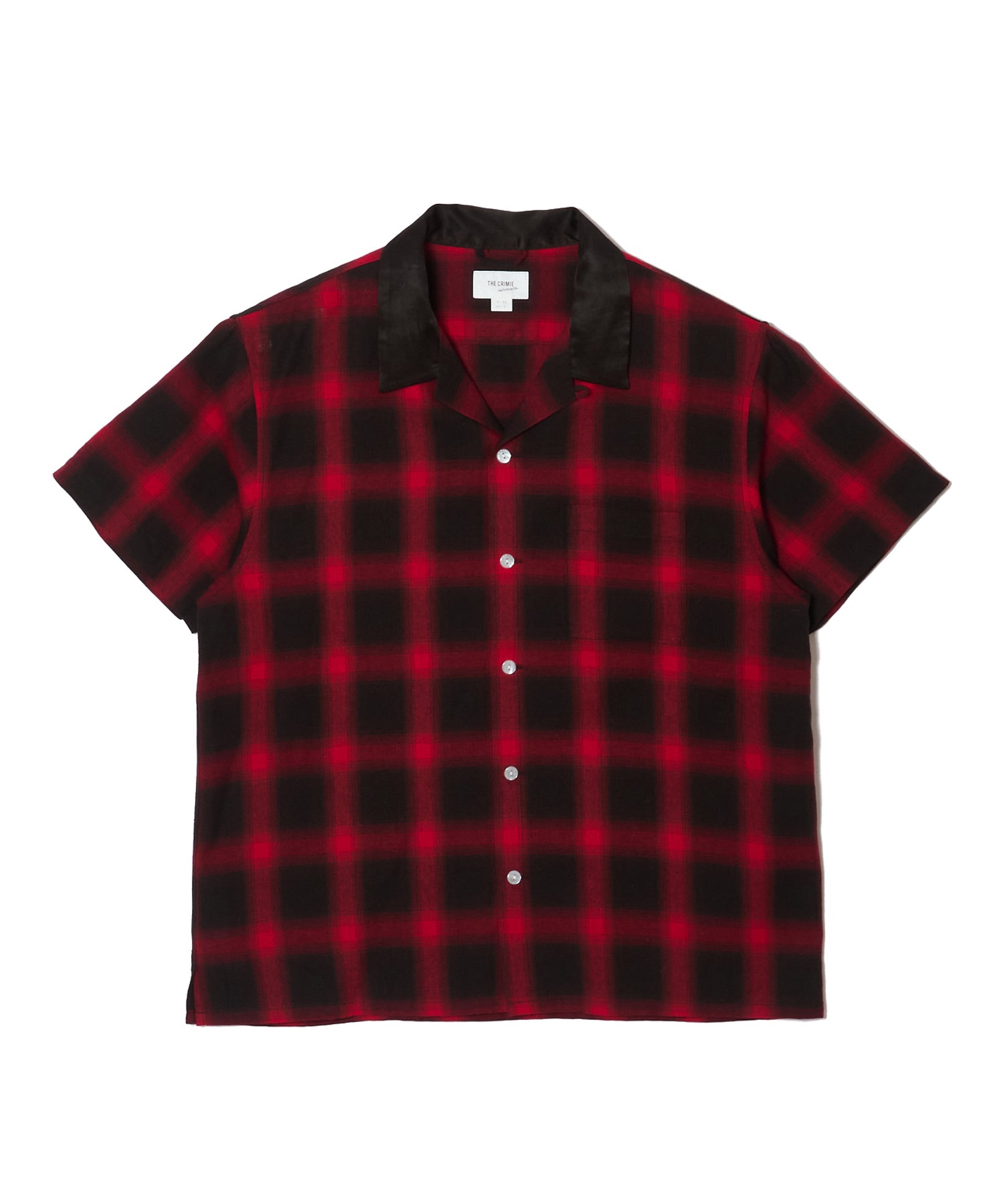 CHECK OPEN SHORT SLEEVE SHIRT