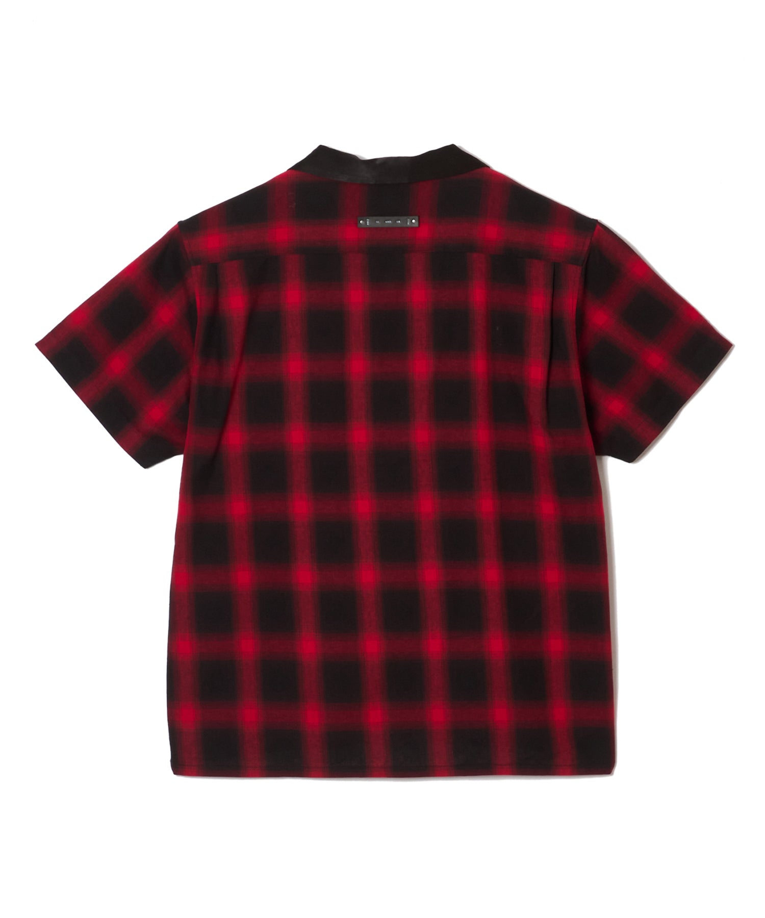 CHECK OPEN SHORT SLEEVE SHIRT