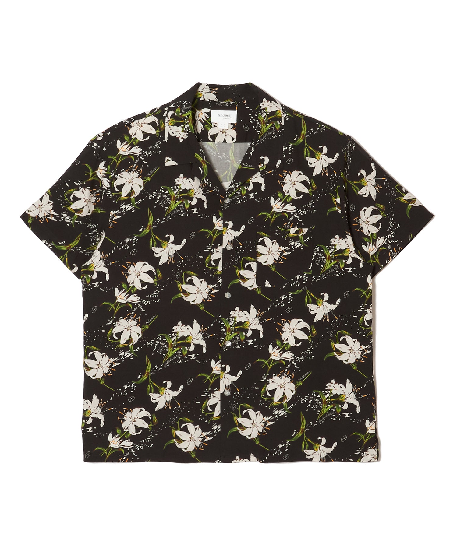 BONE BLOOM ALOHA SHIRT