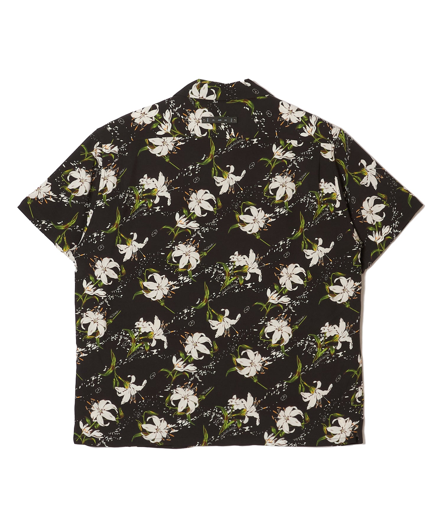BONE BLOOM ALOHA SHIRT
