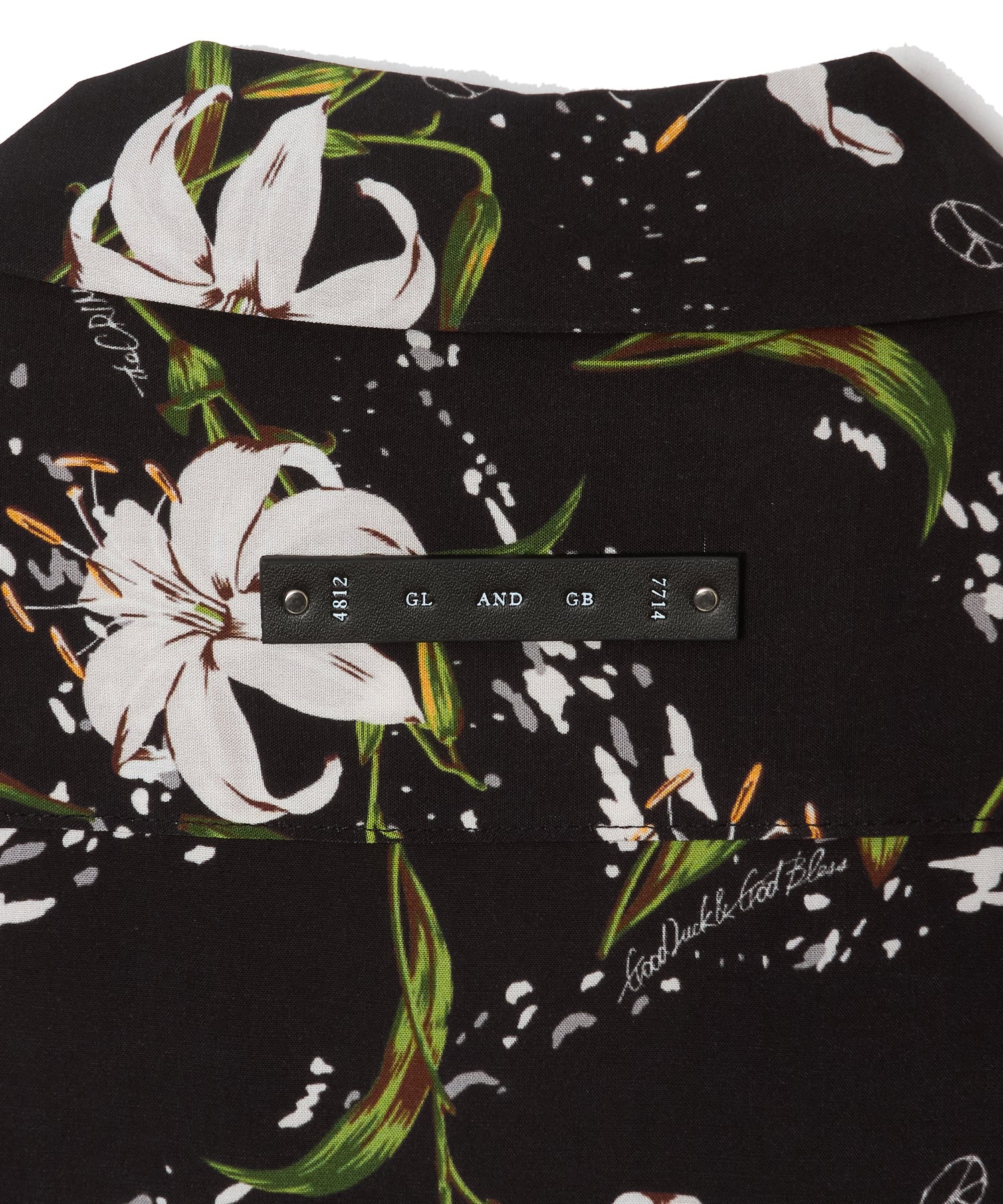 BONE BLOOM ALOHA SHIRT