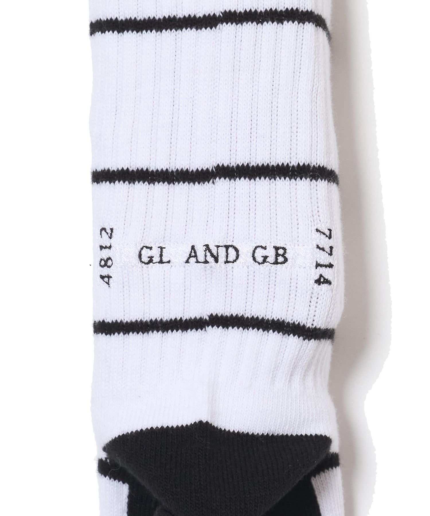 EMBROIDERY BORDER SOX