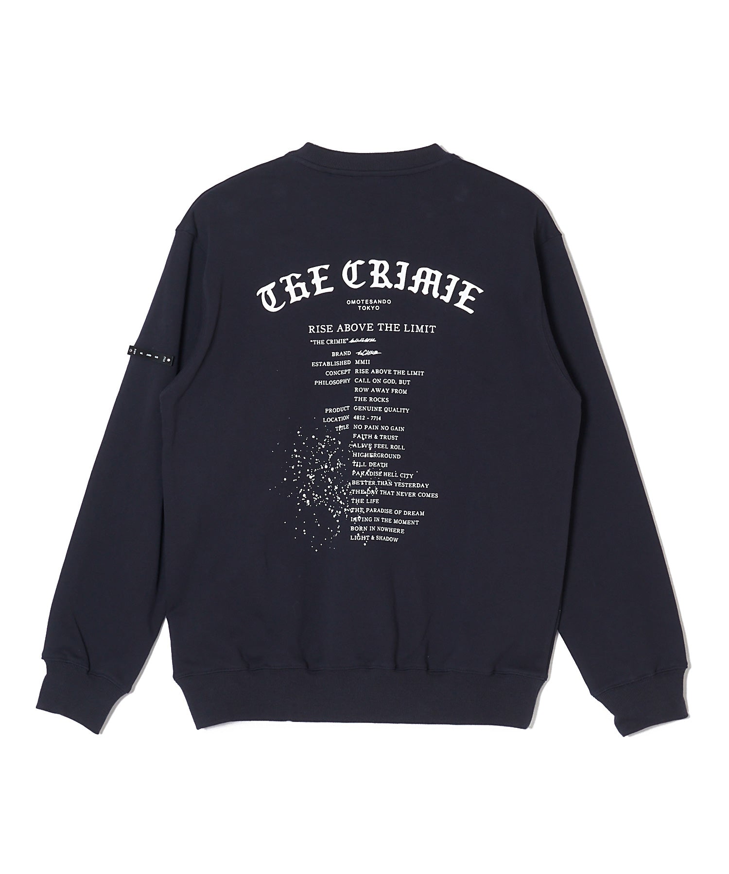THE CRIMIE 2025 TOUR CREW NECK SWEAT