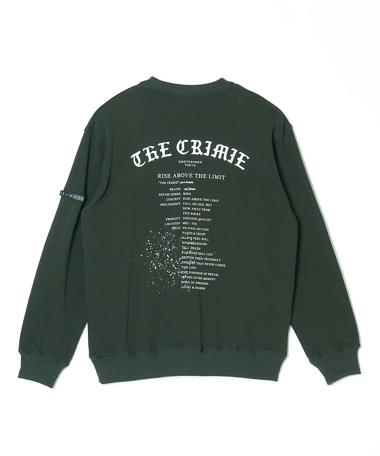THE CRIMIE 2025 TOUR CREW NECK SWEAT