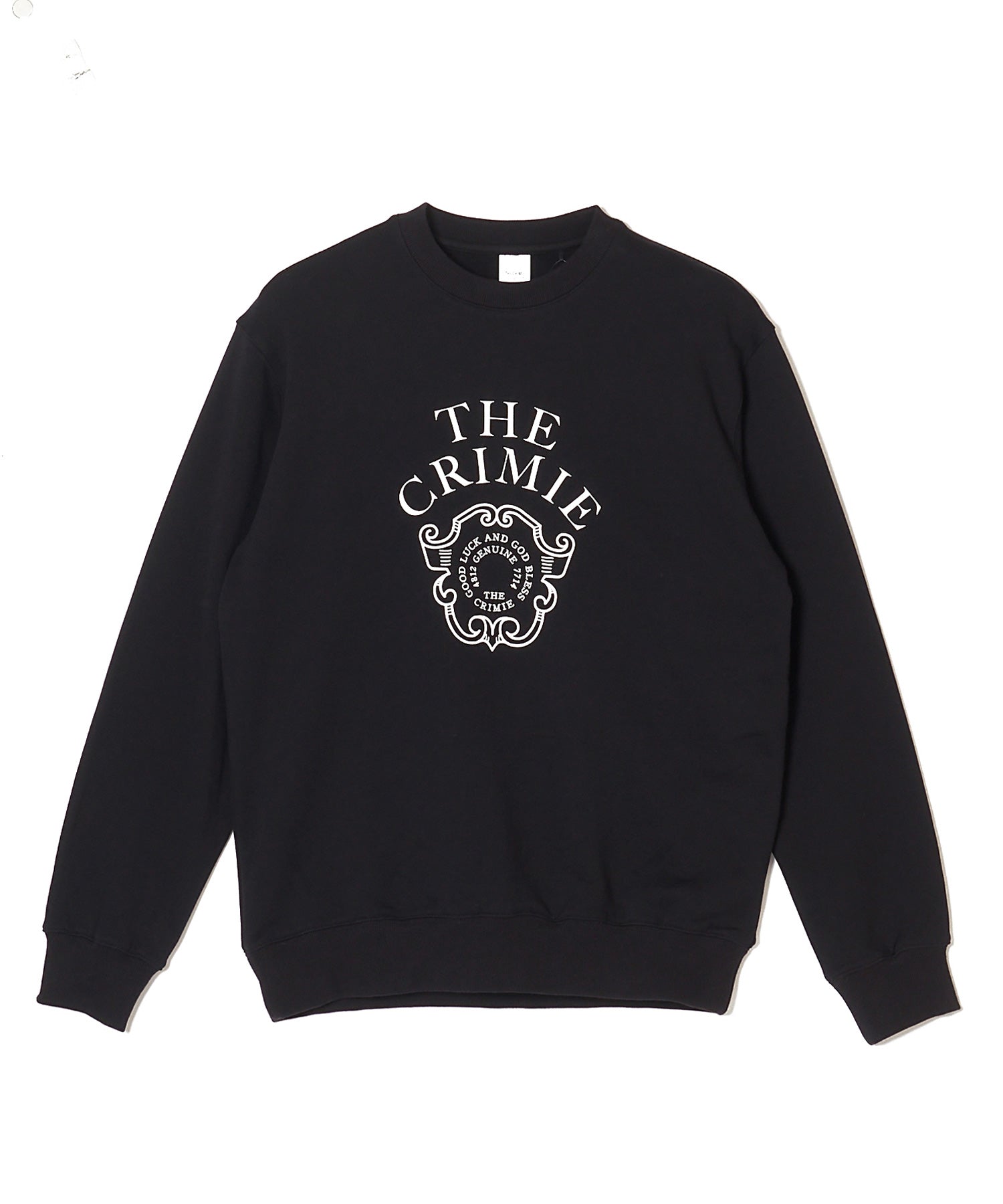 EMBLEM LOGO CREW NECK SWEAT