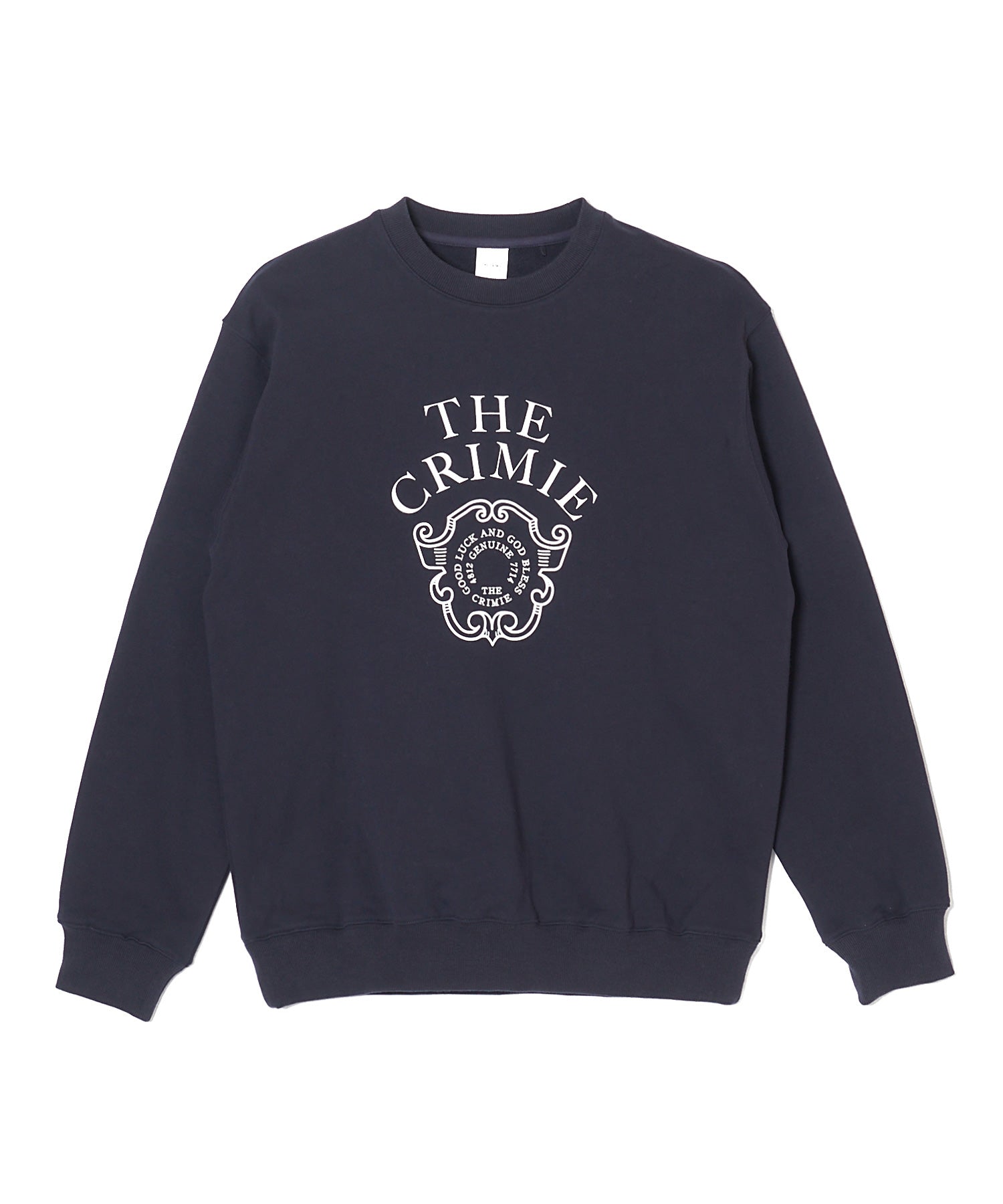 EMBLEM LOGO CREW NECK SWEAT