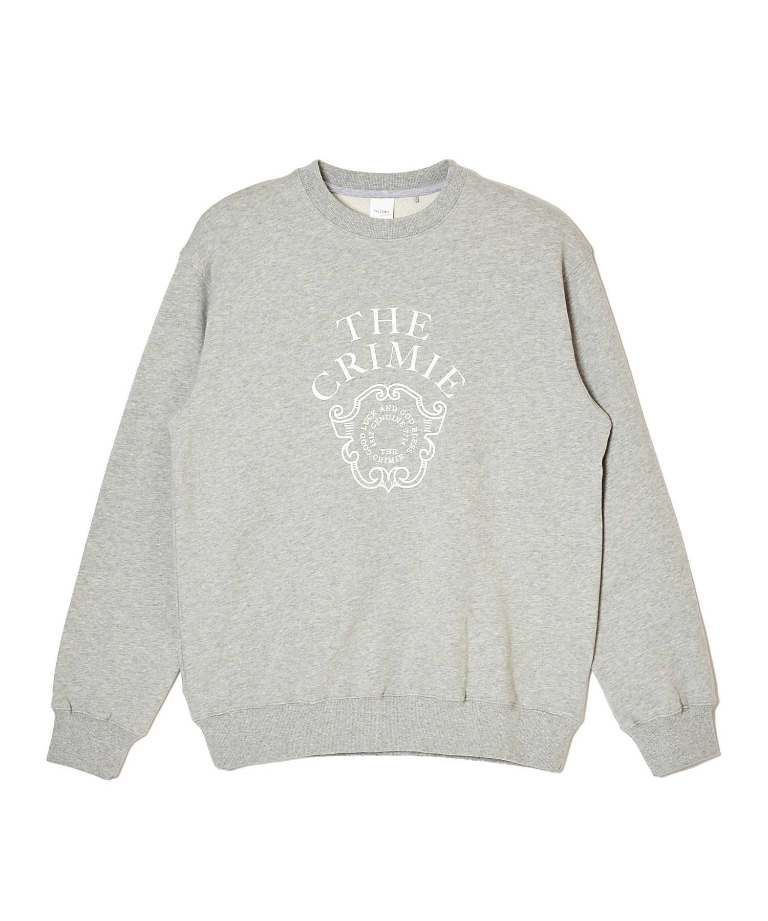 EMBLEM LOGO CREW NECK SWEAT