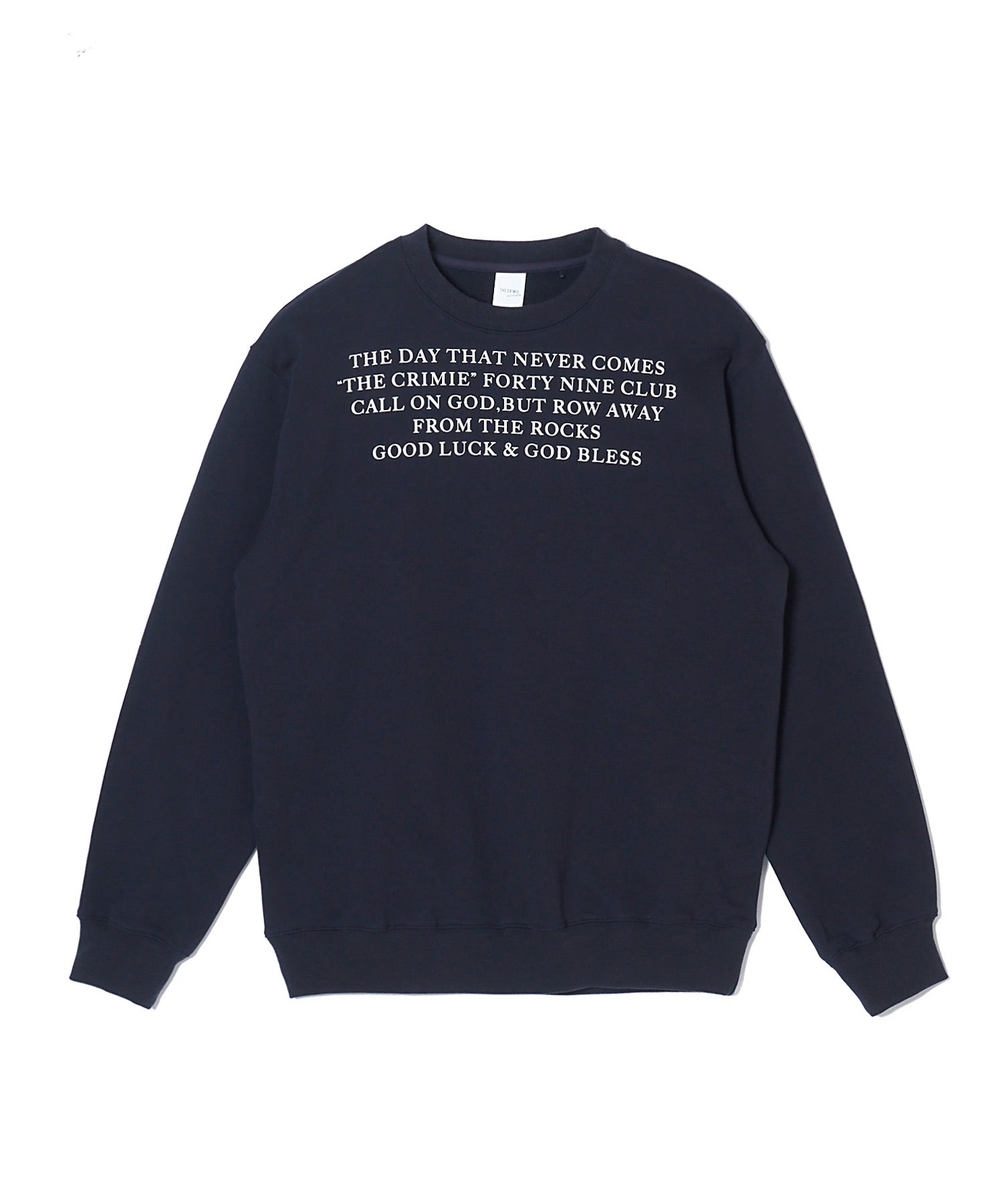 TYPO GRAPHIC CREW NECK SWEAT