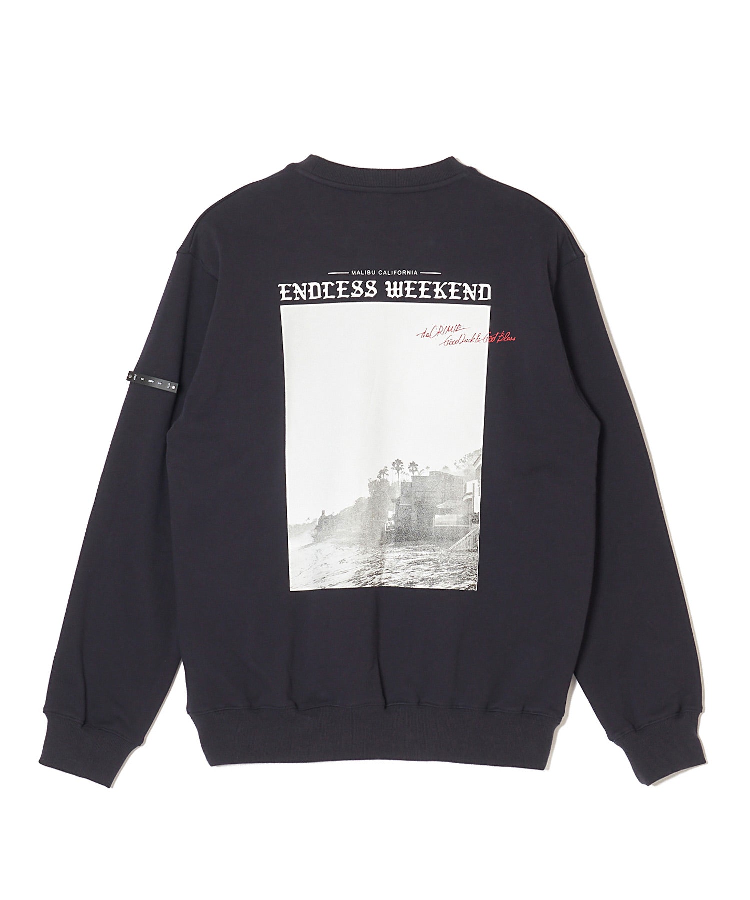 GAZETTE CREW NECK PHOTO PRINT SWEAT