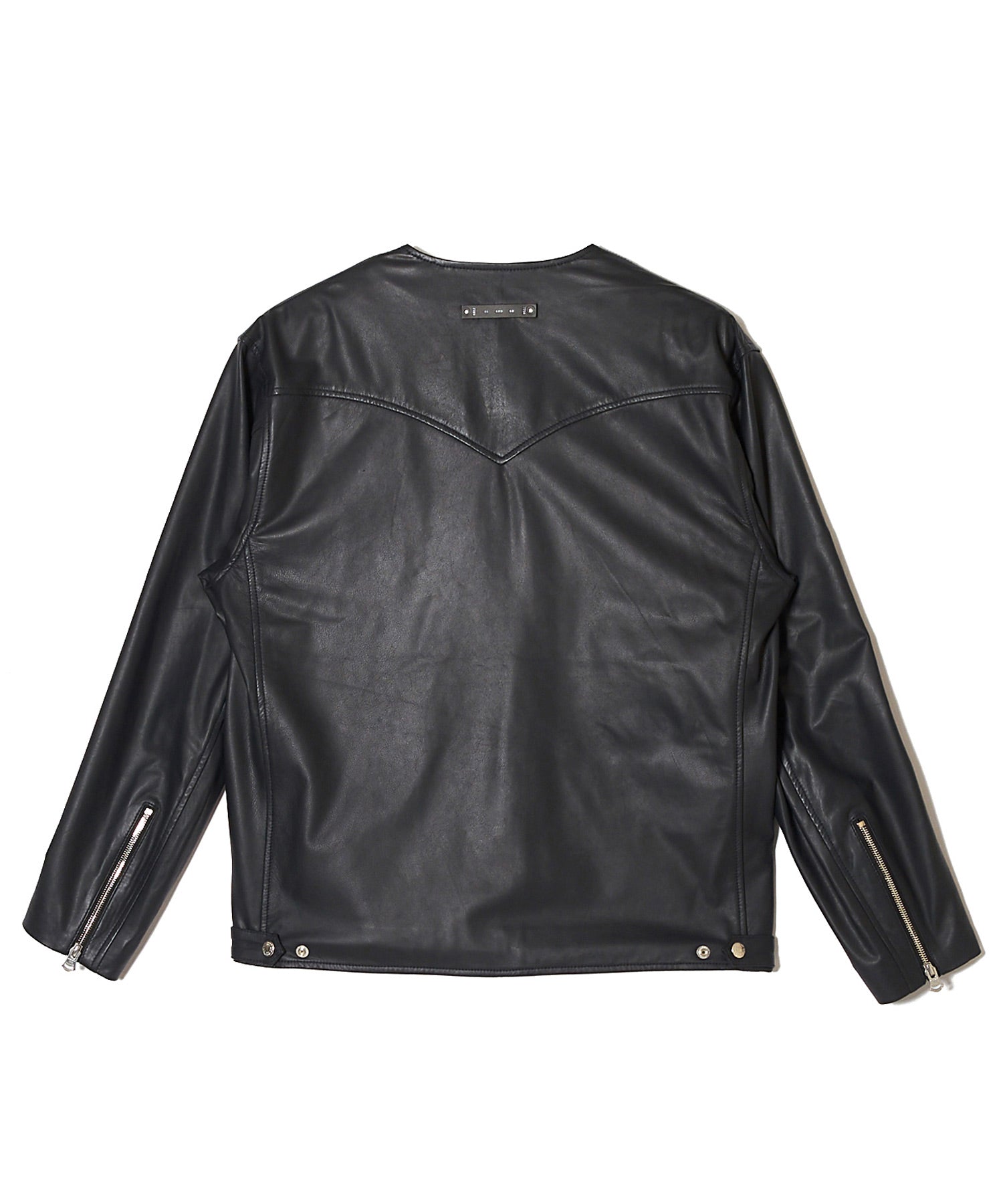 LAMB LEATHER RIDERS CARDIGAN