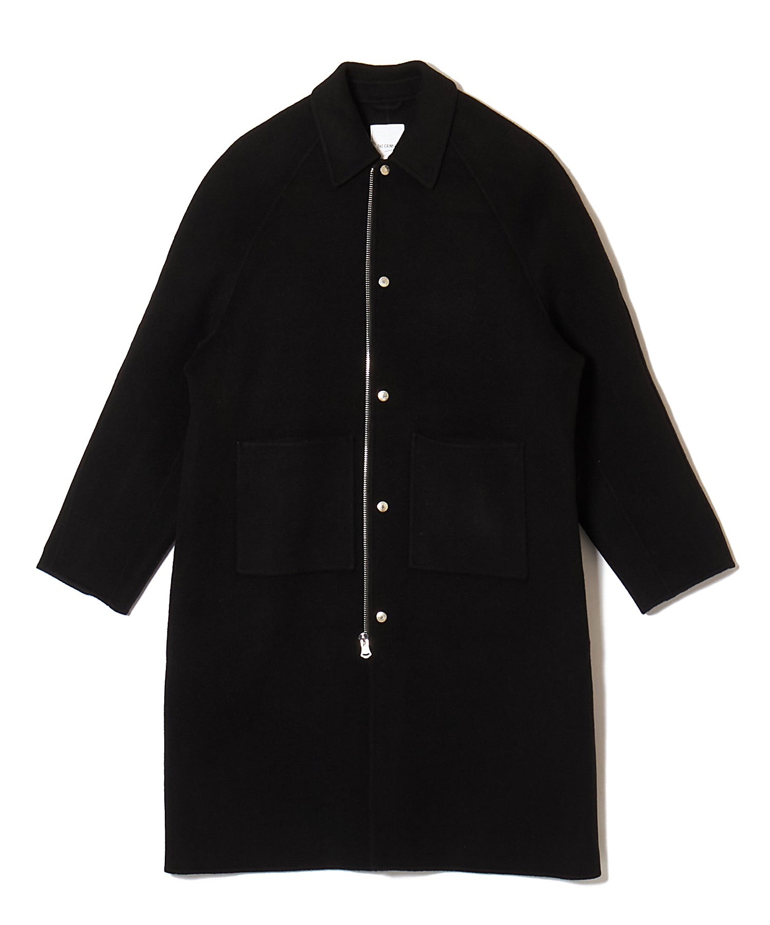 MELTON WOOL COAT