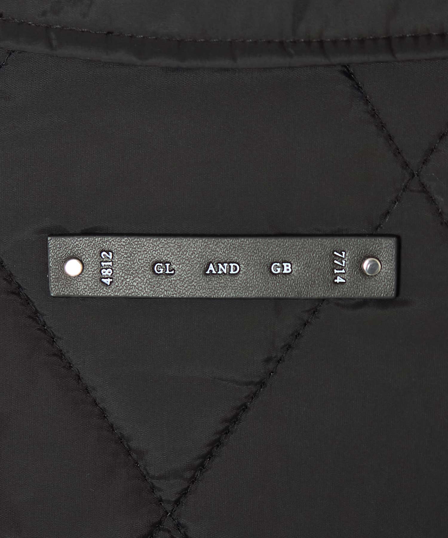 DIAMOND QUILT NYLON SHIRT JACKET