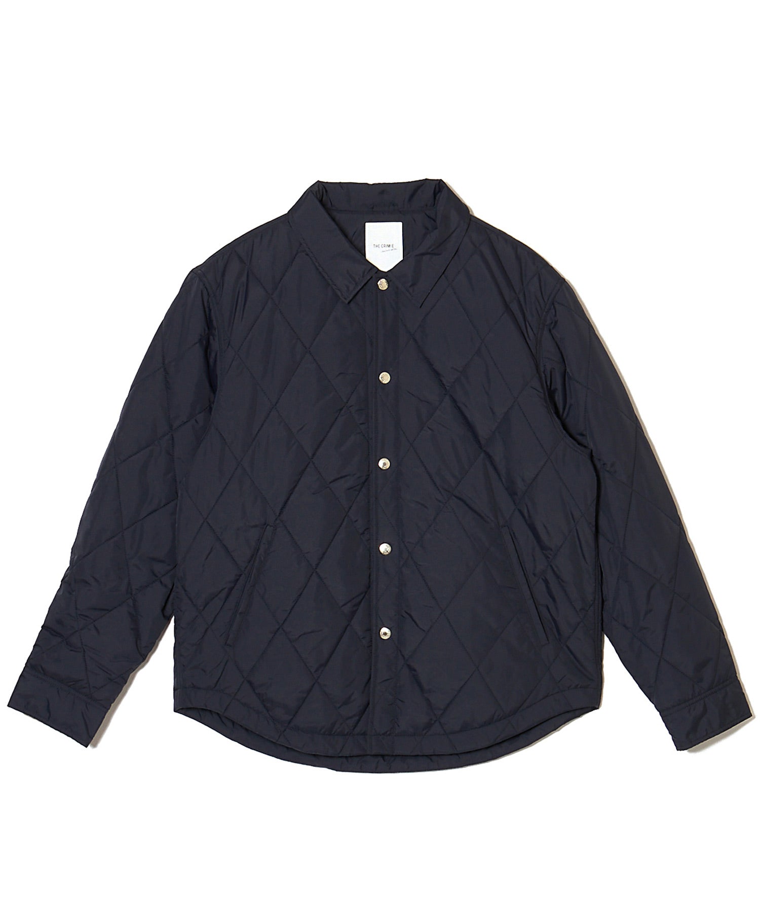 DIAMOND QUILT NYLON SHIRT JACKET