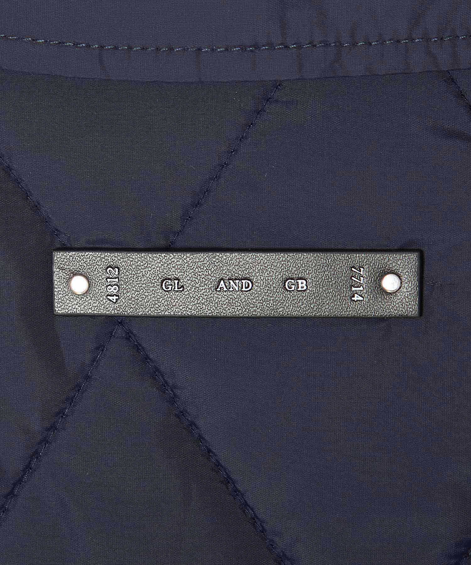 DIAMOND QUILT NYLON SHIRT JACKET