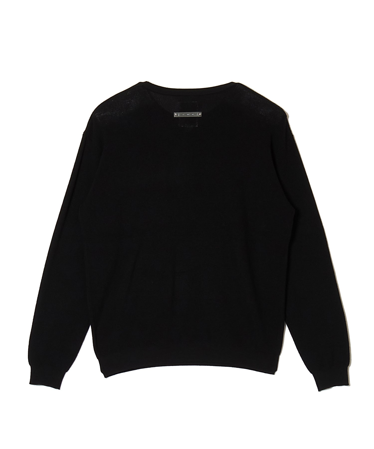 COTTON CREW NECK KNIT SWEATER